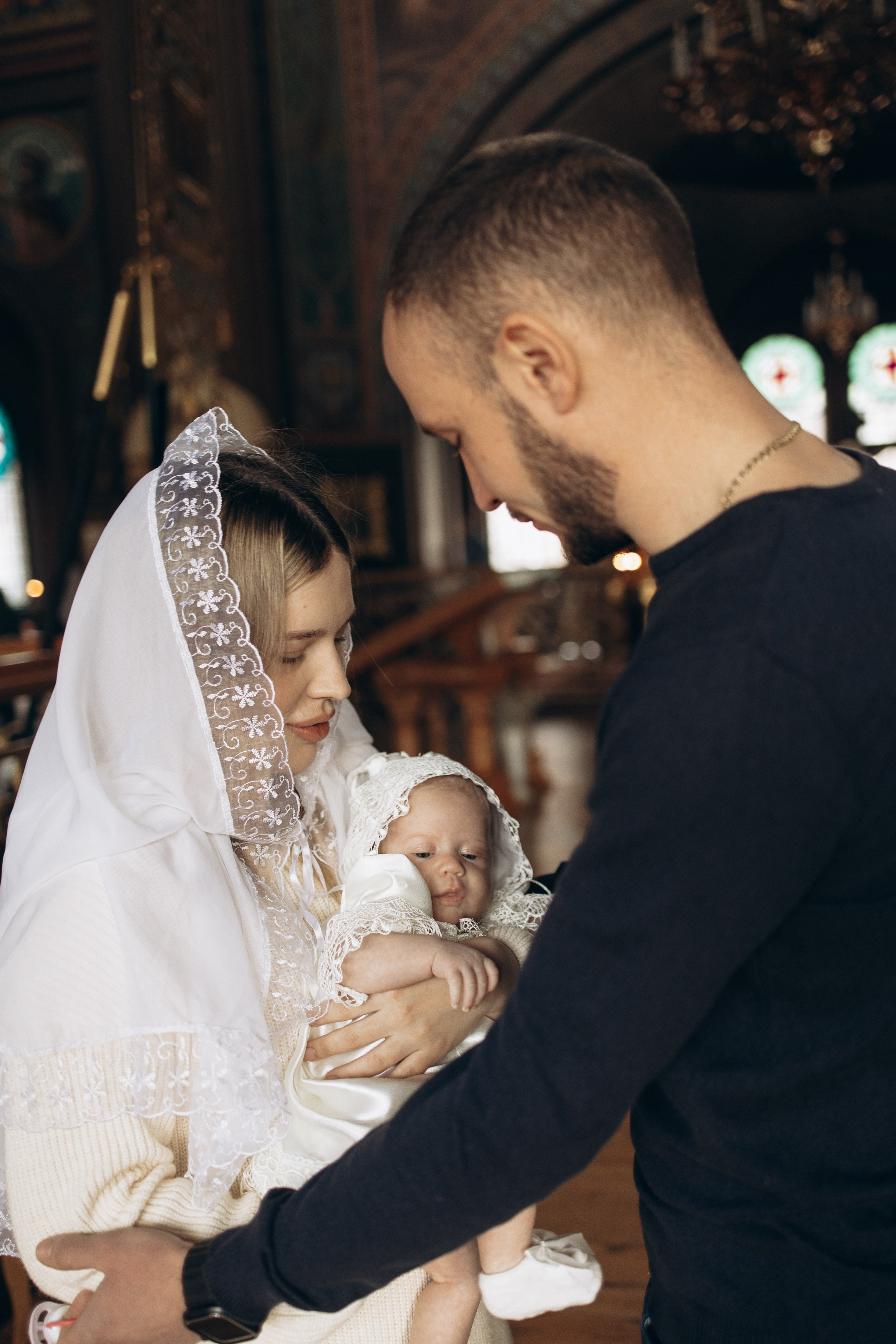 Крещение Софии. Самый теплый фотограф в Краснодаре Рябоконь Ксения