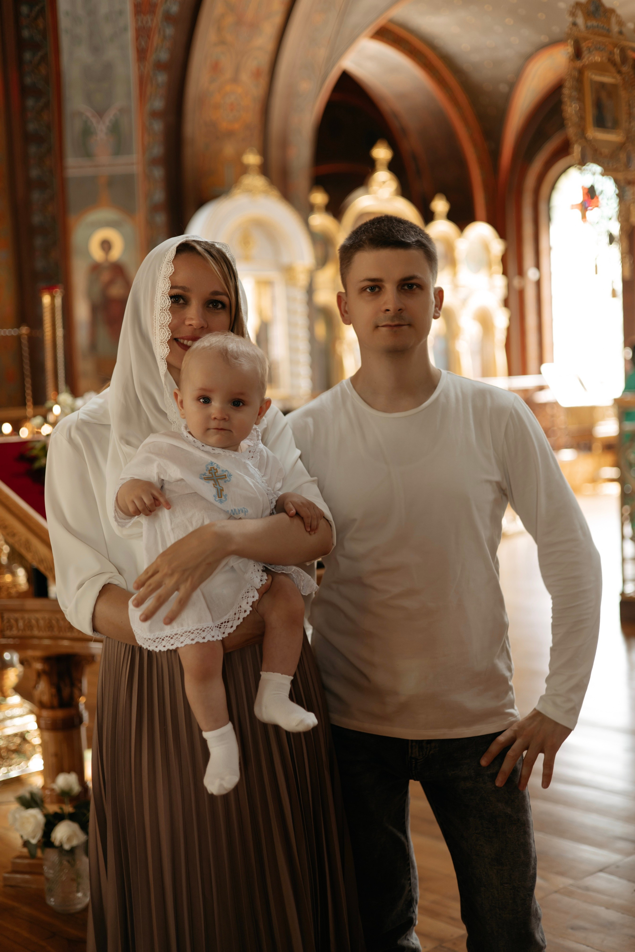 Двойное крещение. Самый теплый фотограф в Краснодаре Рябоконь Ксения