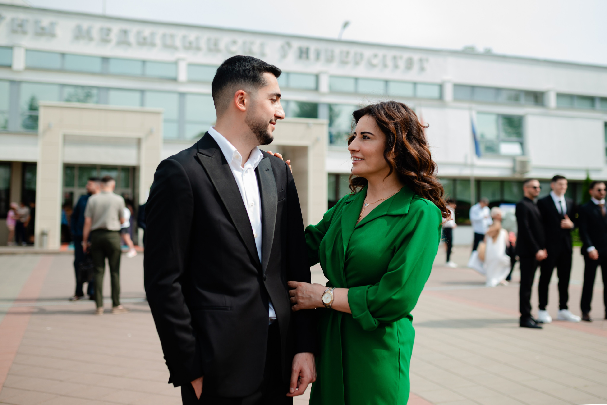 Вручение диплома в БГМУ. Свадебный фотограф в городе Минск Крохмалюк Анна