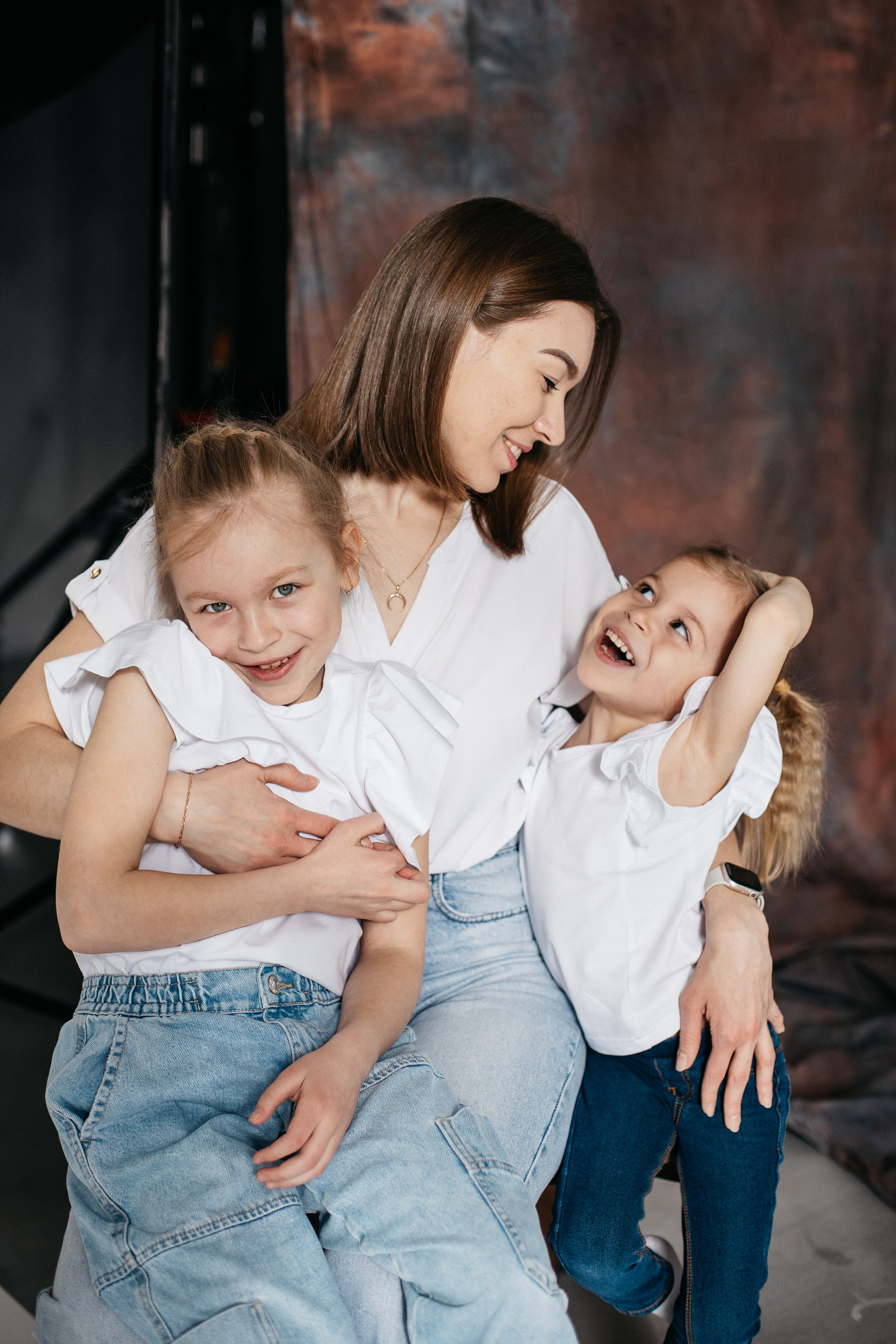 Настя, Соня и Алиса. Семейный фотограф Трусова Евгения в Екатеринбурге