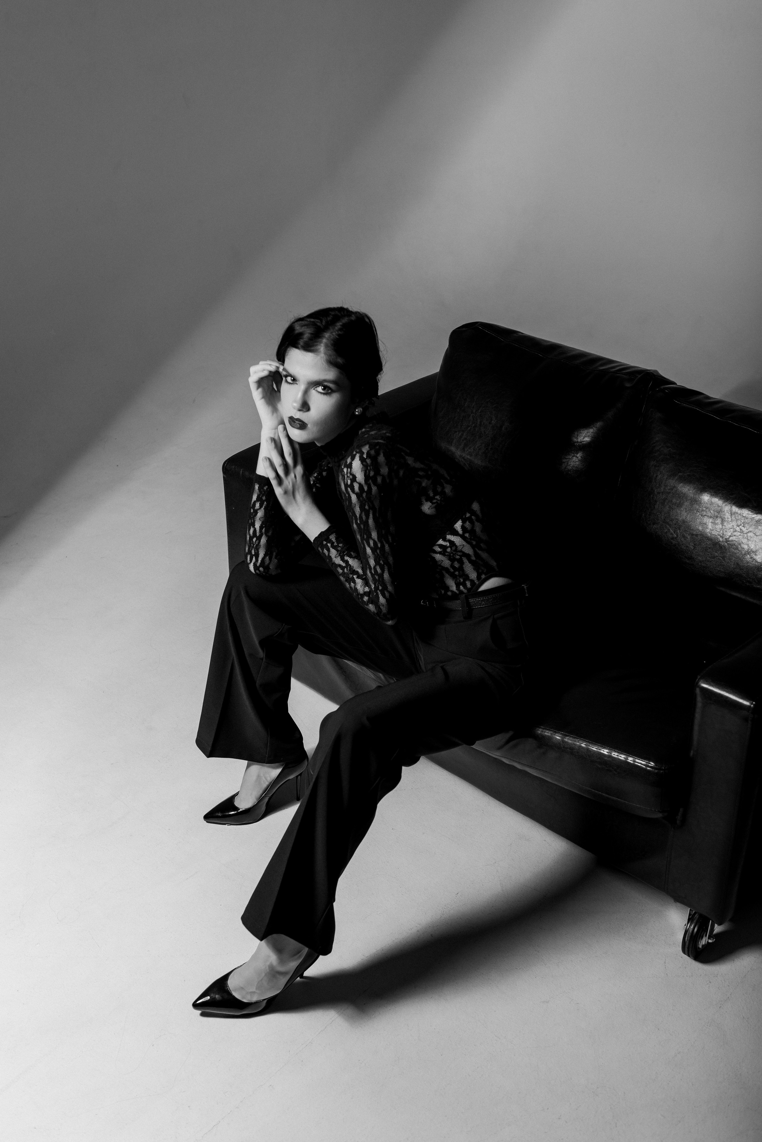 Фотосъемка женского студийного портрета в Воронеже