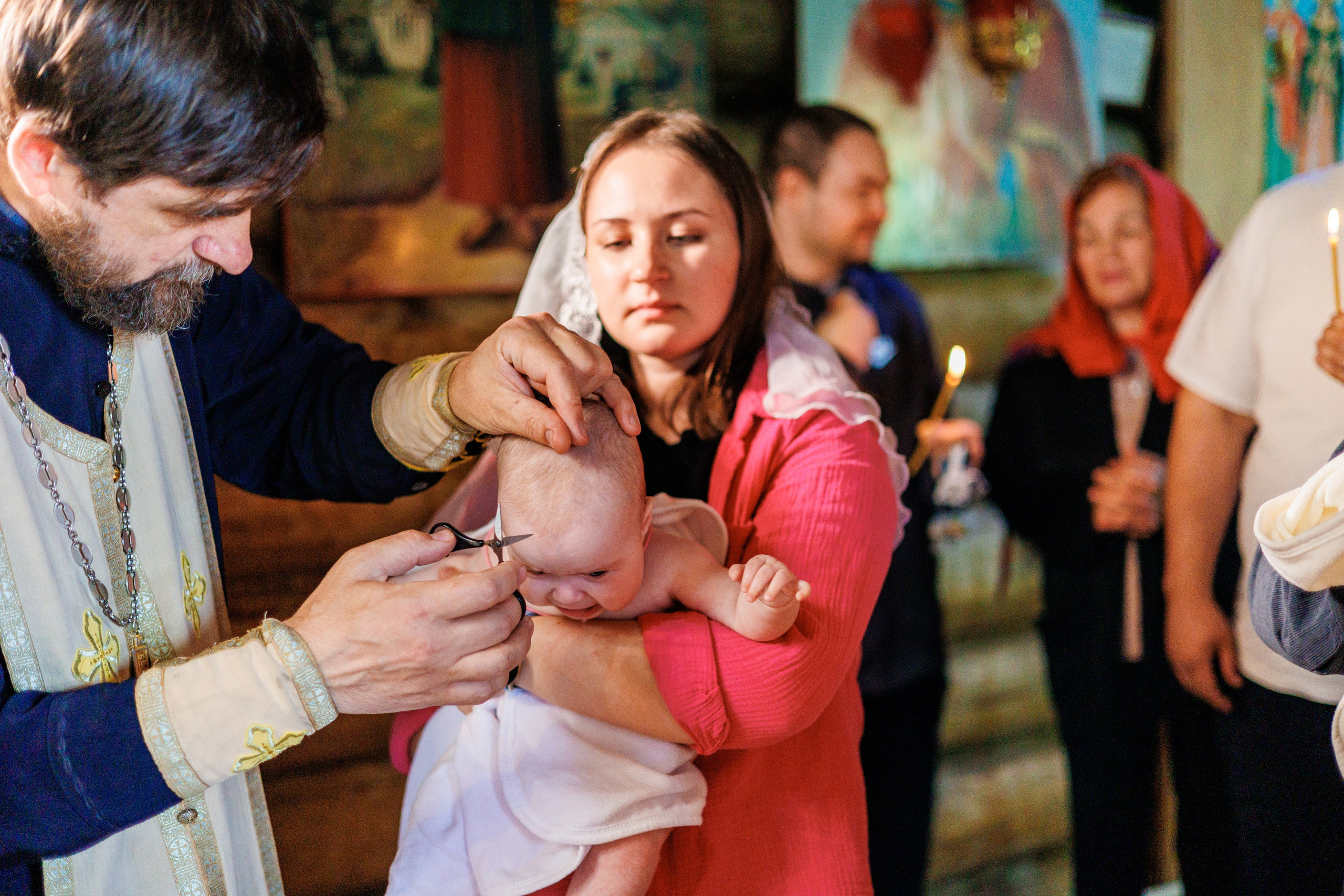 Крещение близняшек. Свадебный и семейный фотограф в Армавире