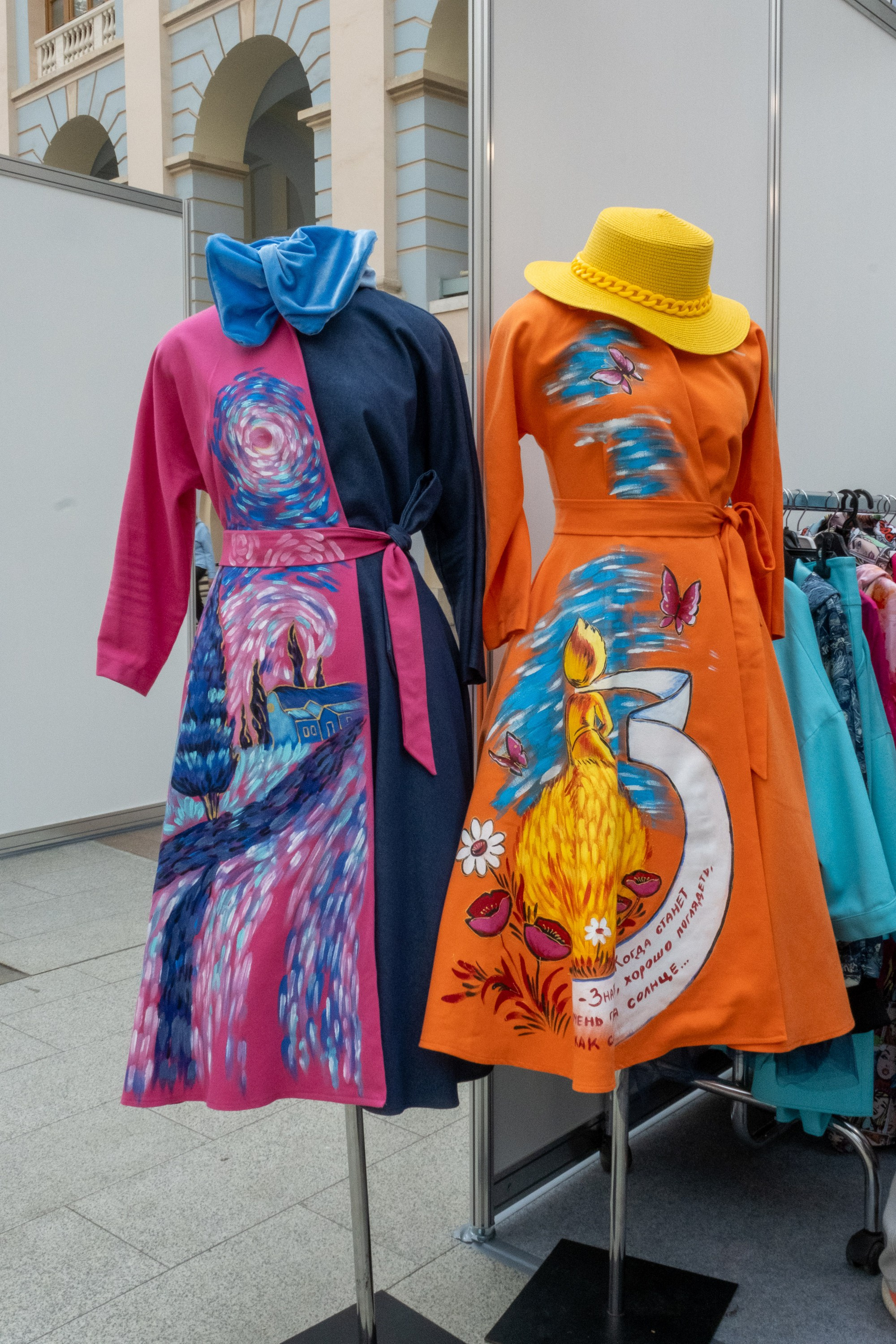 Репортажная фотосессия на выставке Интерткань