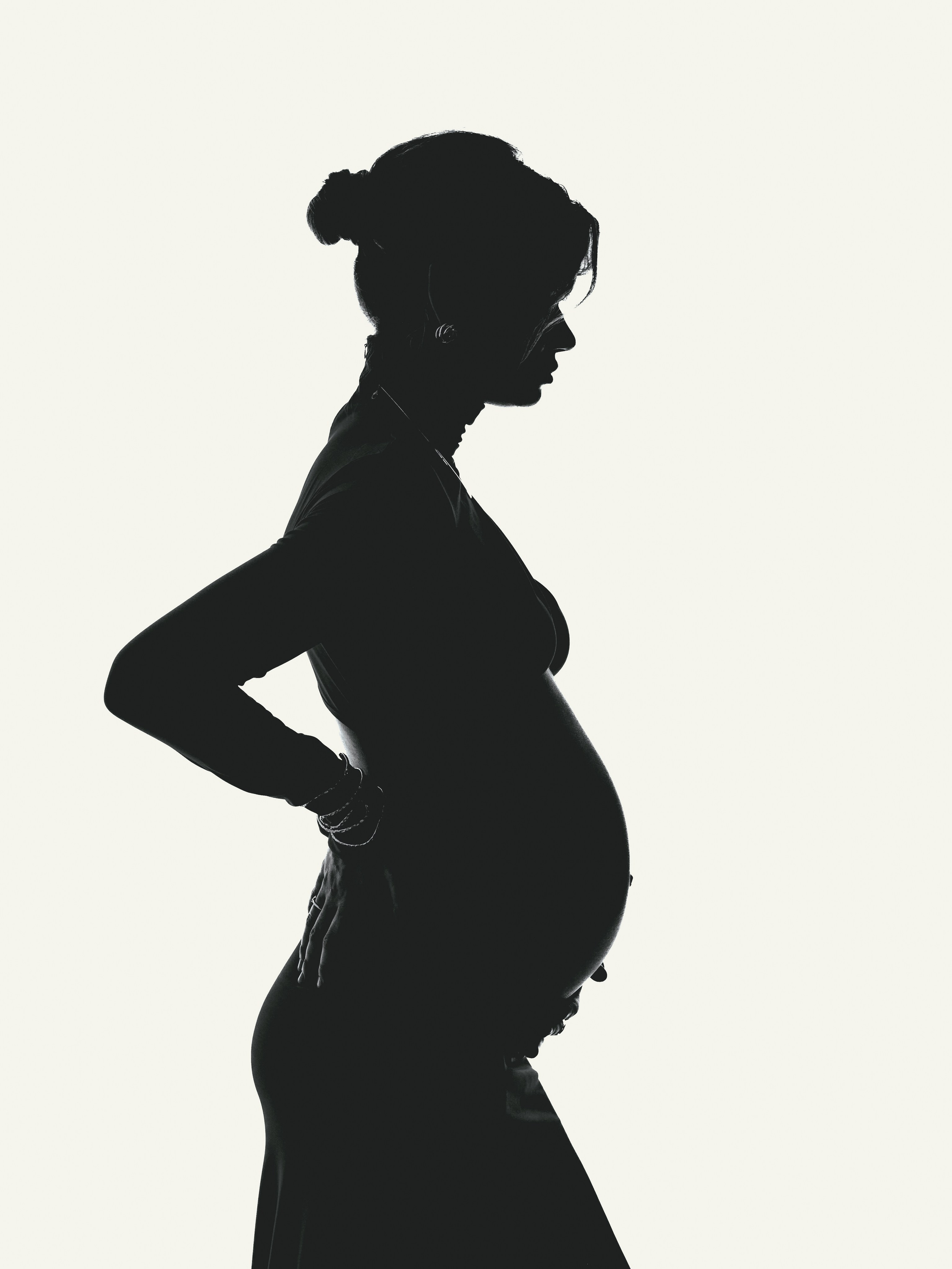 Беременность 30 недель — стильный портрет в естественном свете