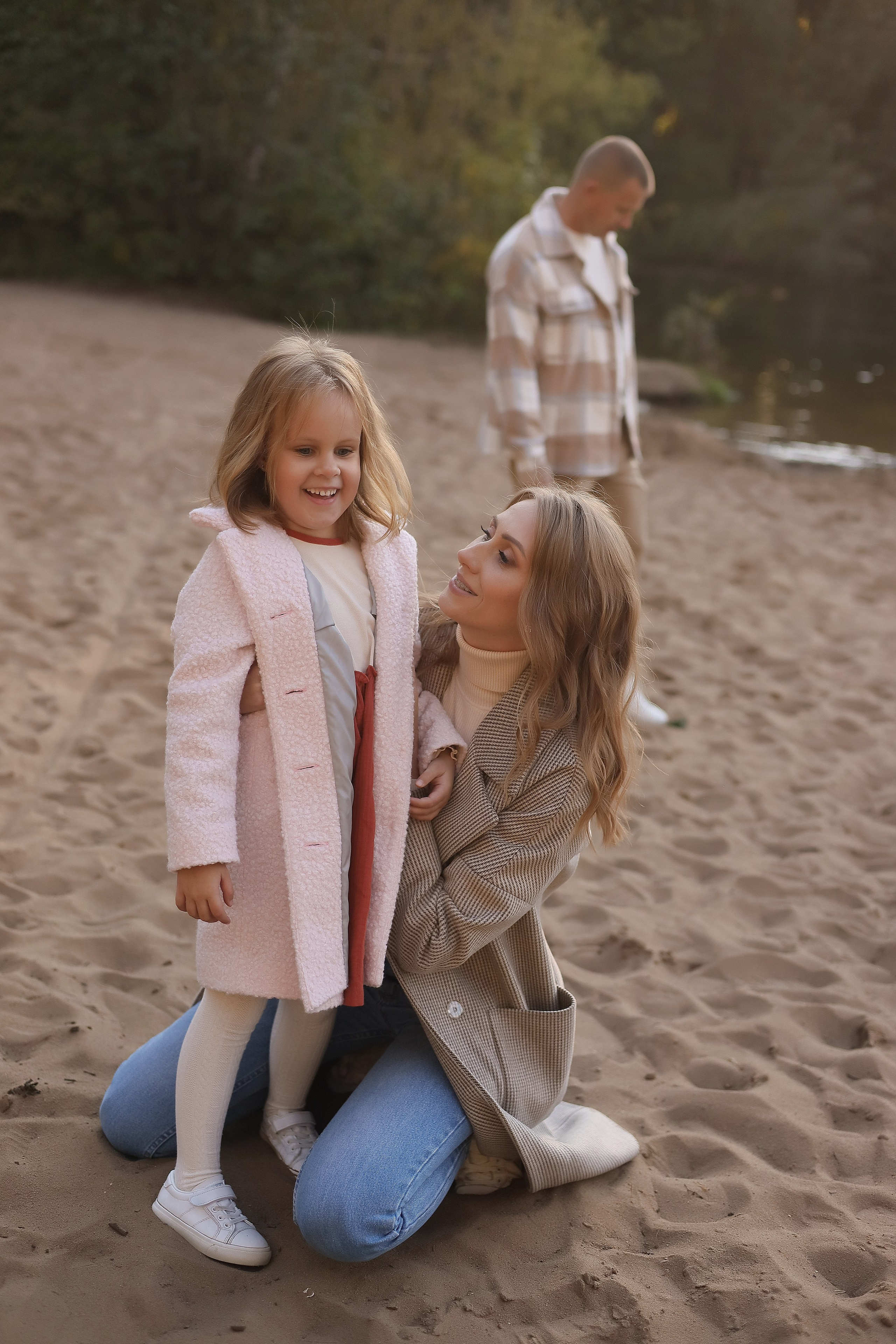 Надя, Женя и Ариана. Серебряный бор. Фотограф Москва Лара Чайка