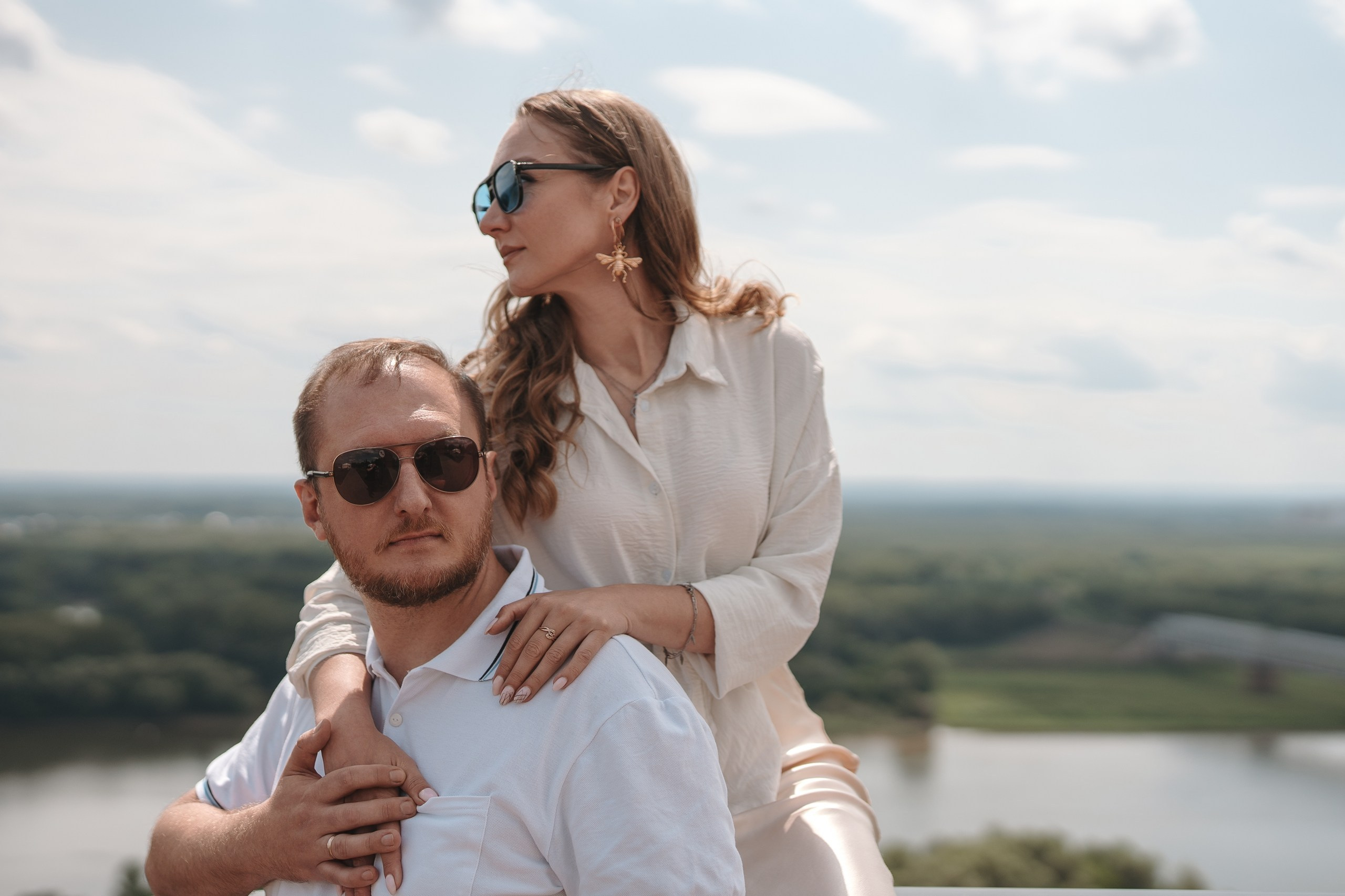 Фотосессия для пары в Уфе — прогулка по ЖК «Империал» и водонапорной башне