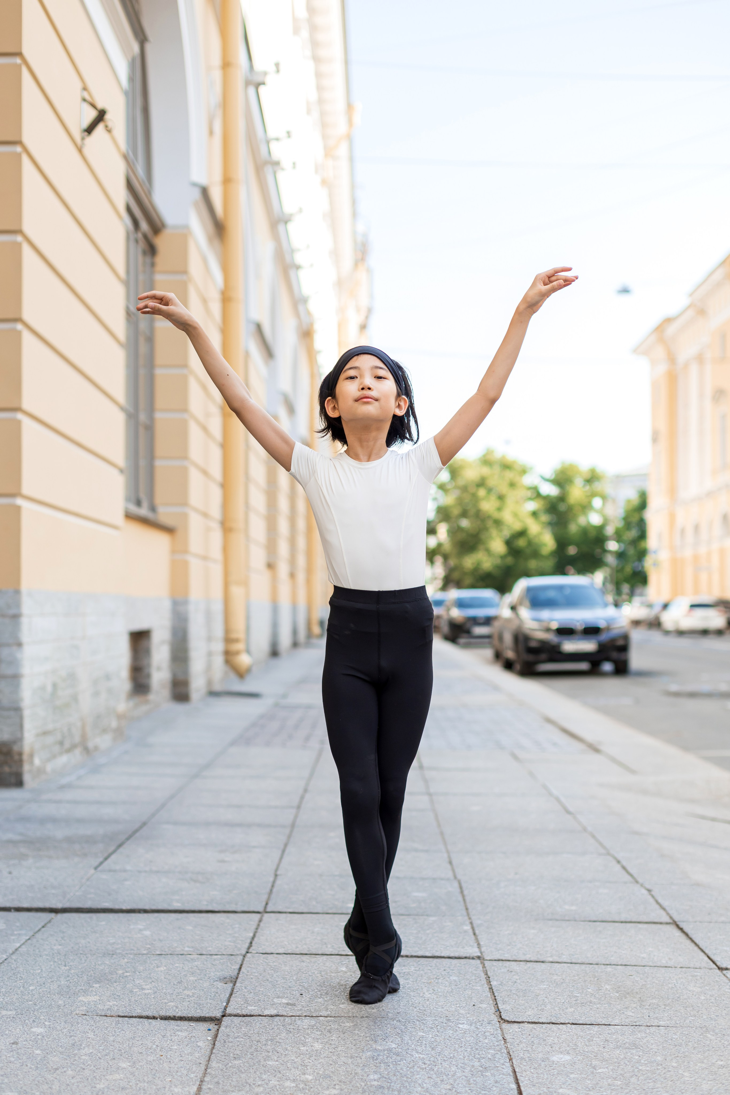 Балетная съёмка на улице. Балетный фотограф Алина Ханько — Душа Балета