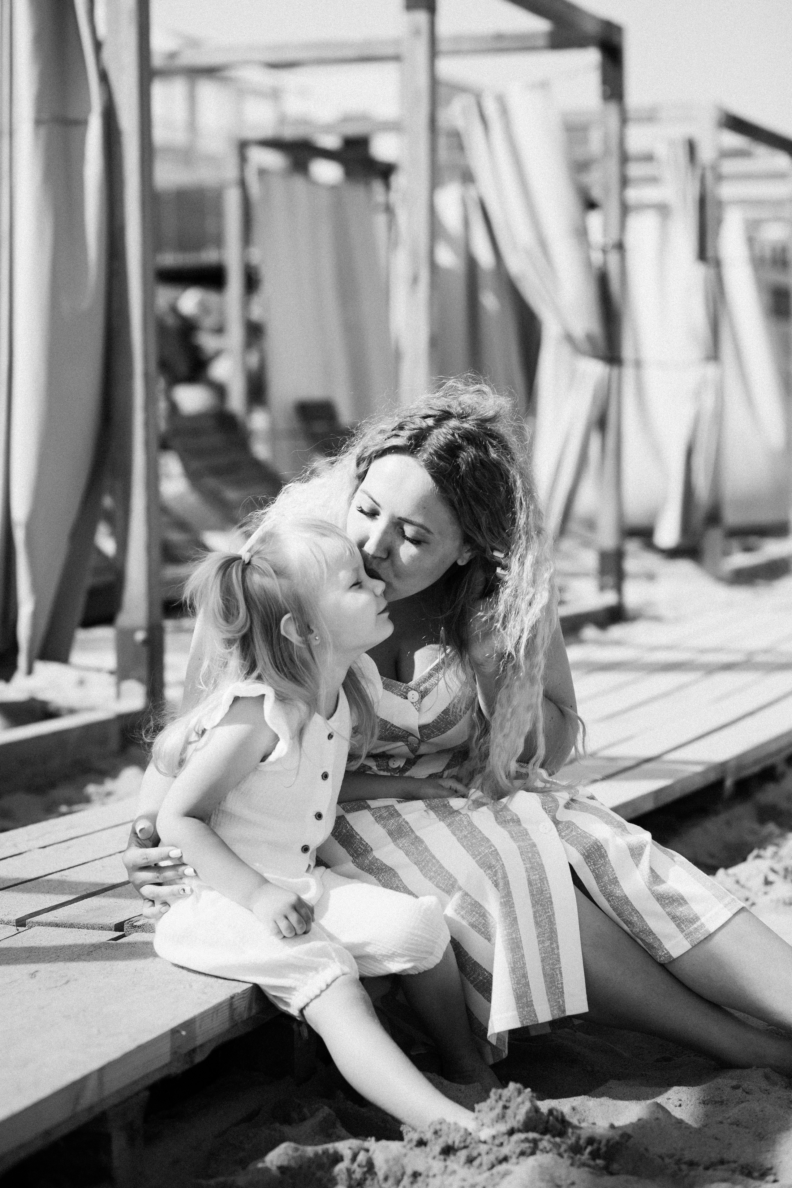 Даша и дочка. Фотограф Зеленоградск Красильникова Елена