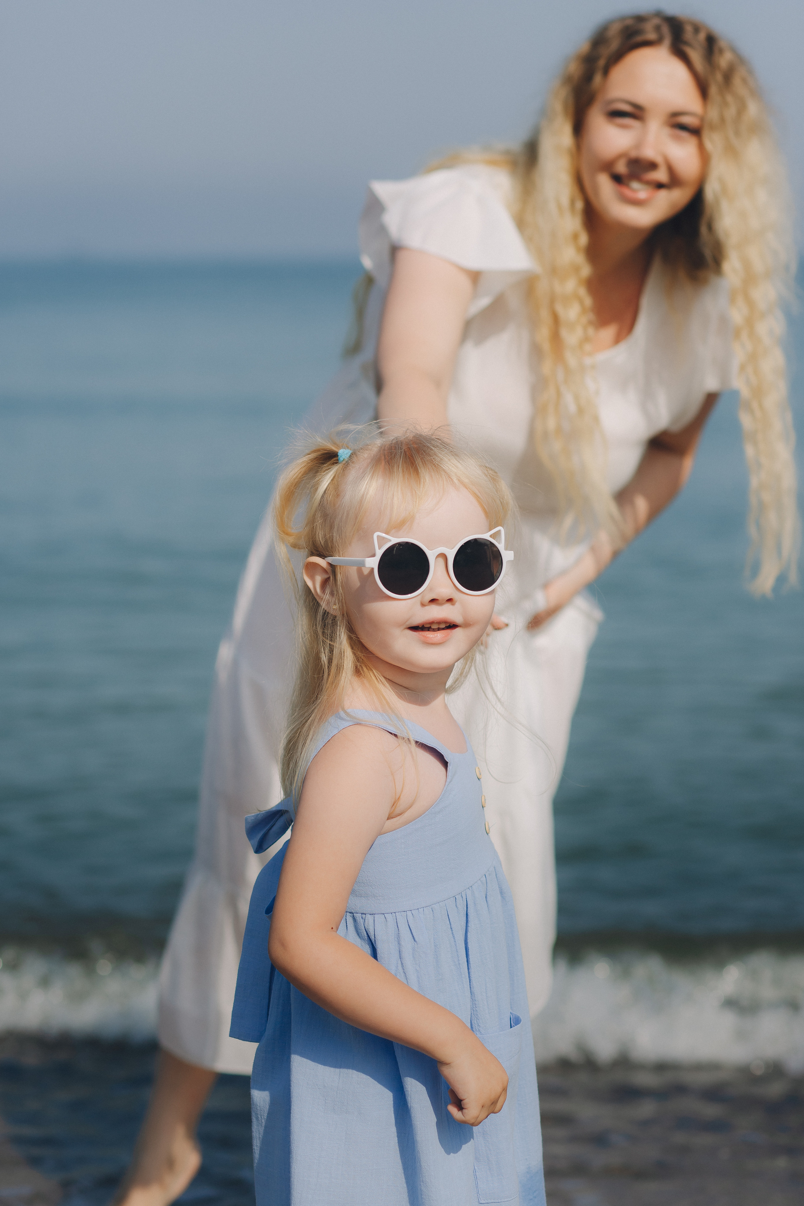 Даша и дочка. Фотограф Зеленоградск Красильникова Елена