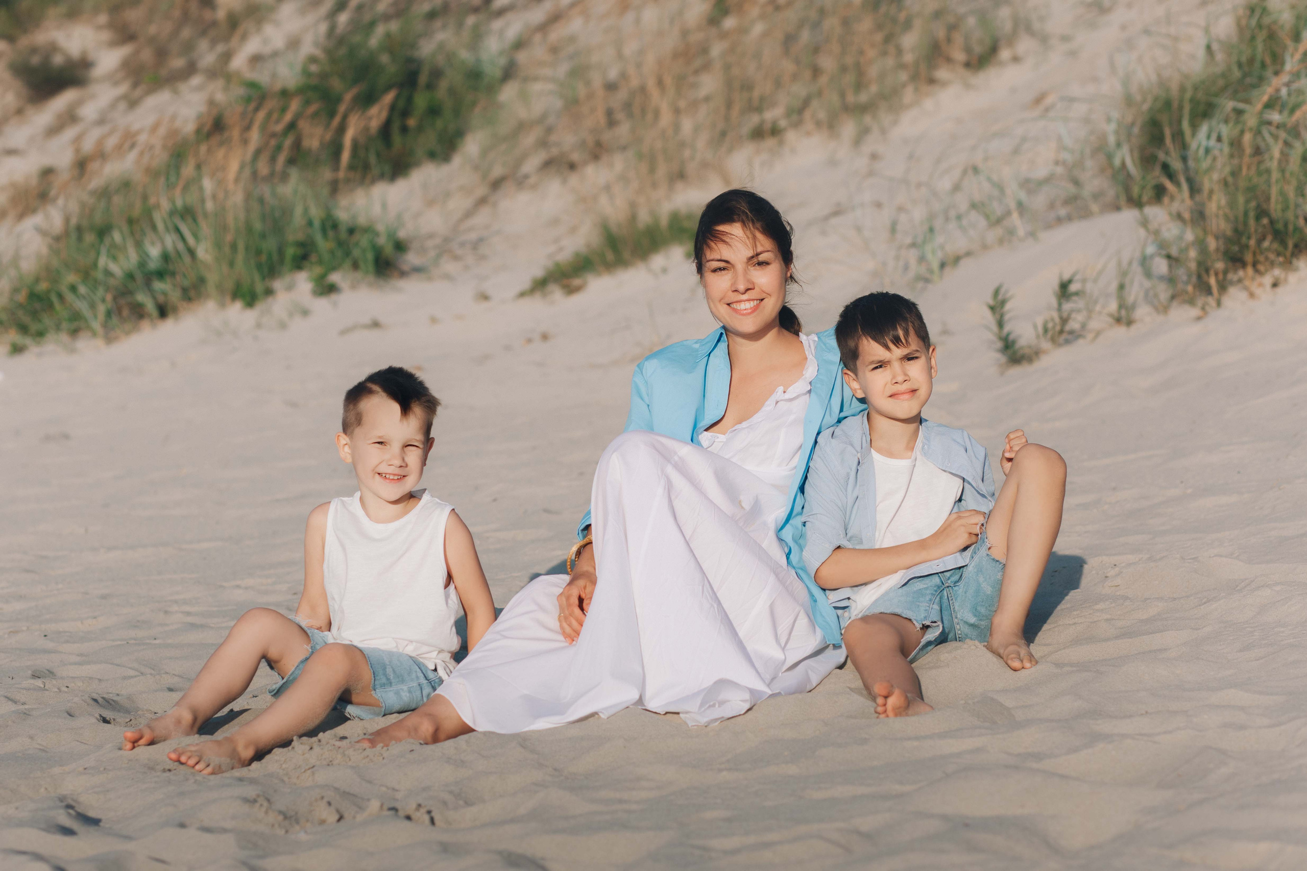 Ксения и её большая семья. Фотограф Зеленоградск Красильникова Елена