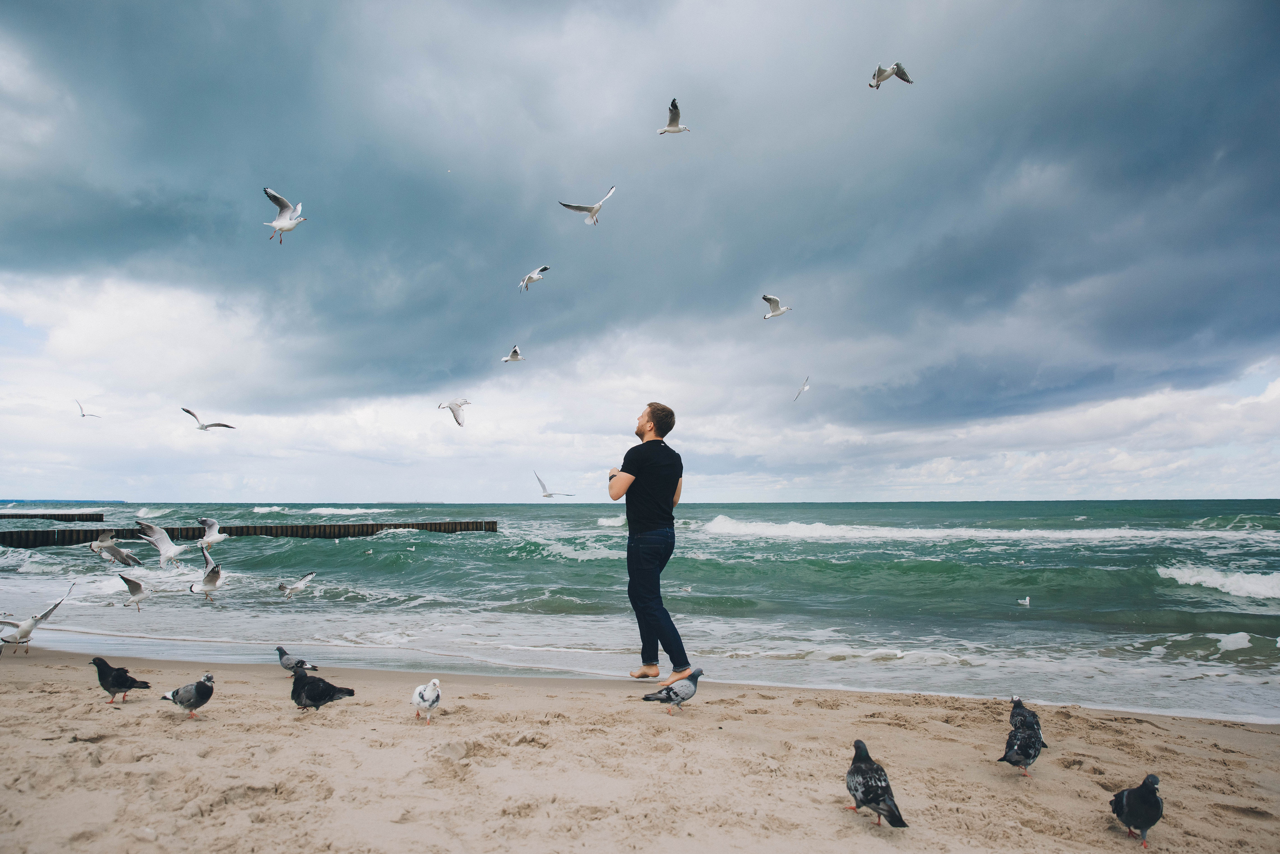 Осенняя Балтика и неувядающая любовь. Фотограф Зеленоградск Красильникова Елена