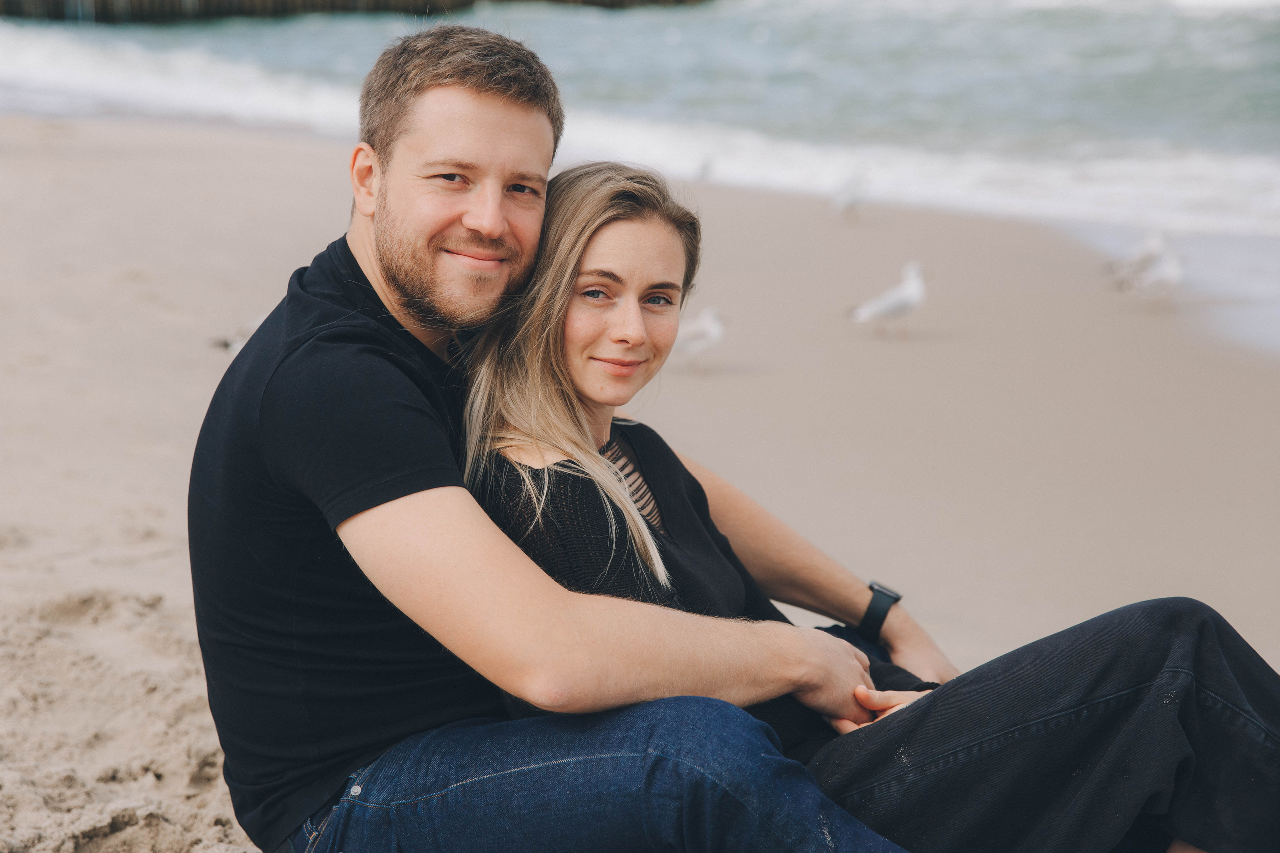 Осенняя Балтика и неувядающая любовь. Фотограф Зеленоградск Красильникова Елена