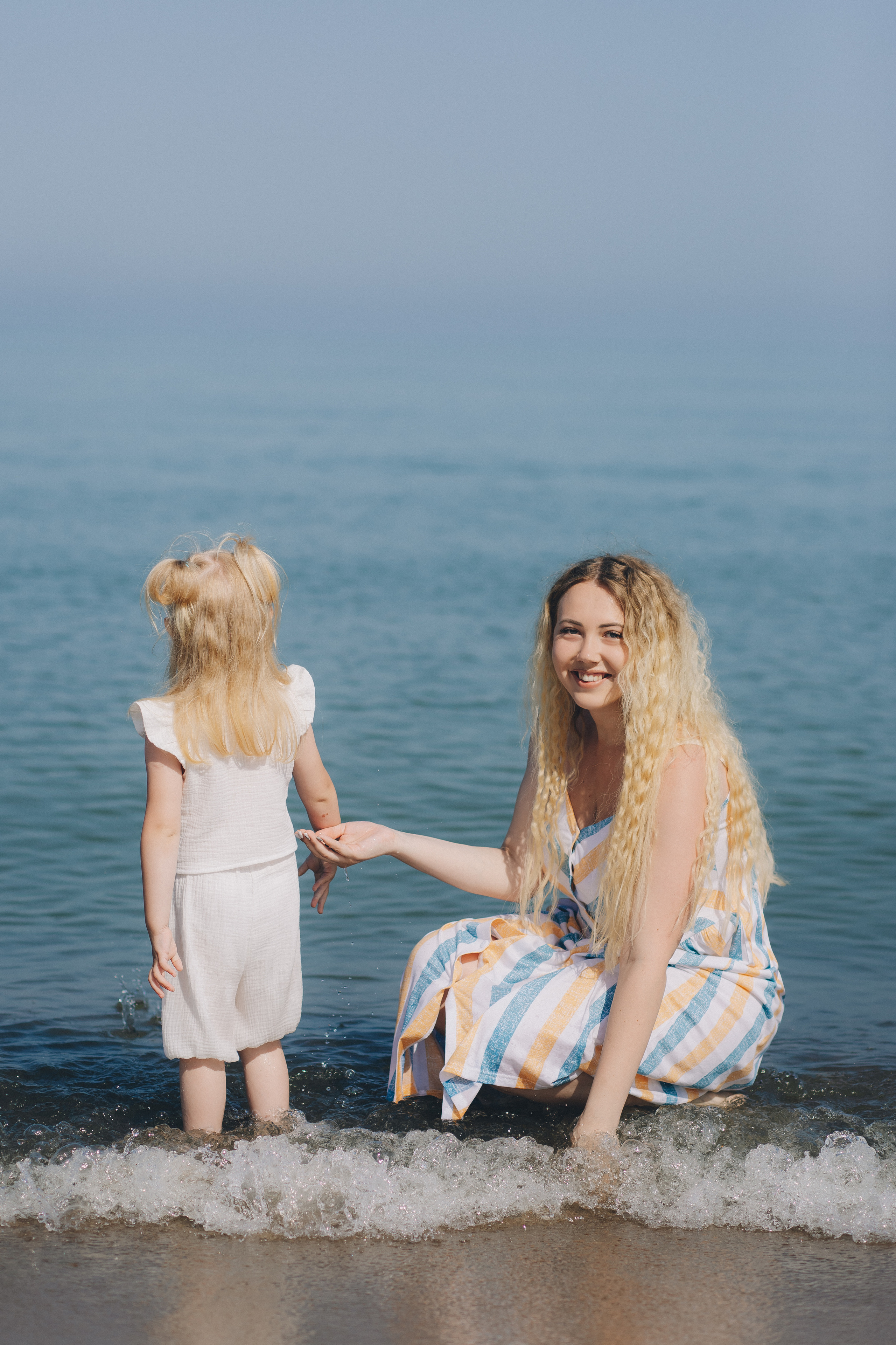 Даша и дочка. Фотограф Зеленоградск Красильникова Елена