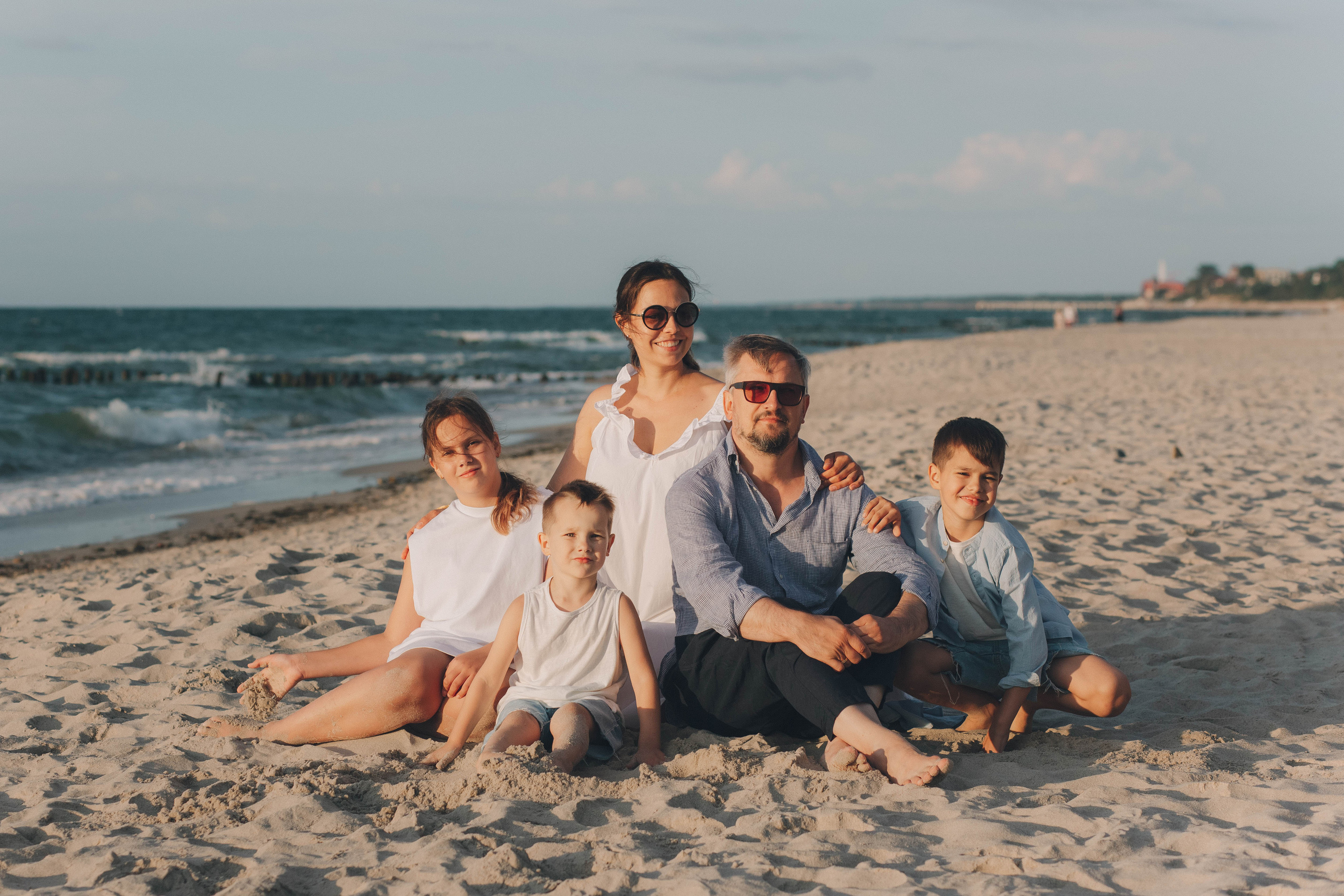 Ксения и её большая семья. Фотограф Зеленоградск Красильникова Елена