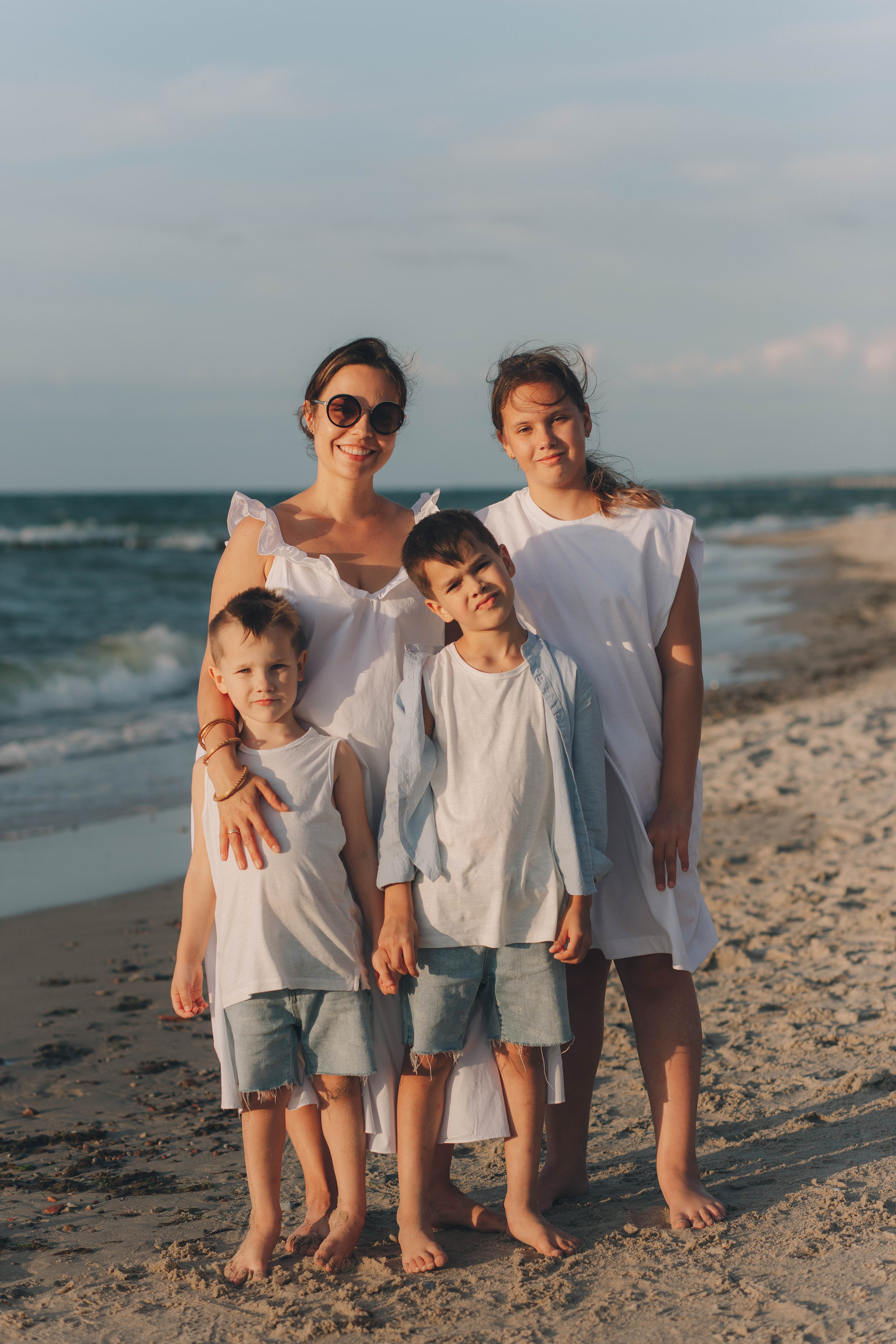 Ксения и её большая семья. Фотограф Зеленоградск Красильникова Елена