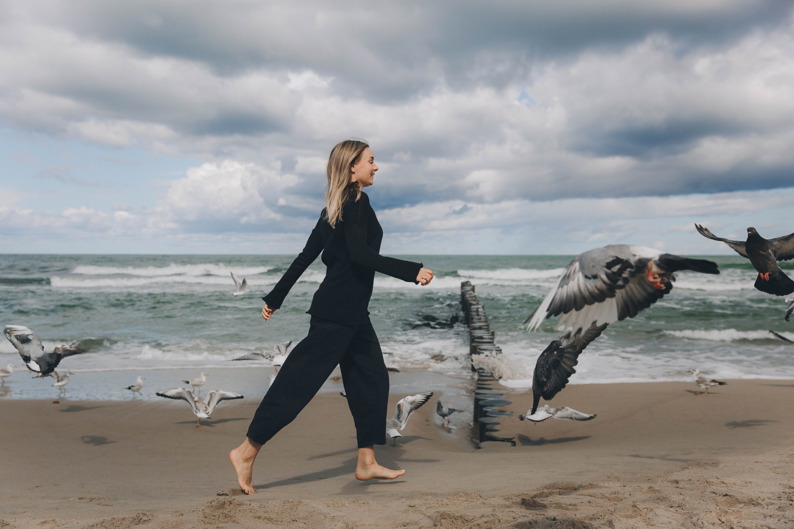 Осенняя Балтика и неувядающая любовь. Фотограф Зеленоградск Красильникова Елена