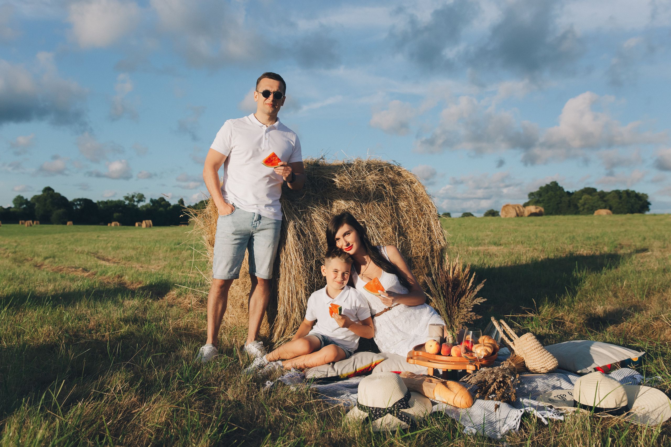 Олеся с семьёй. Фотограф Зеленоградск Красильникова Елена