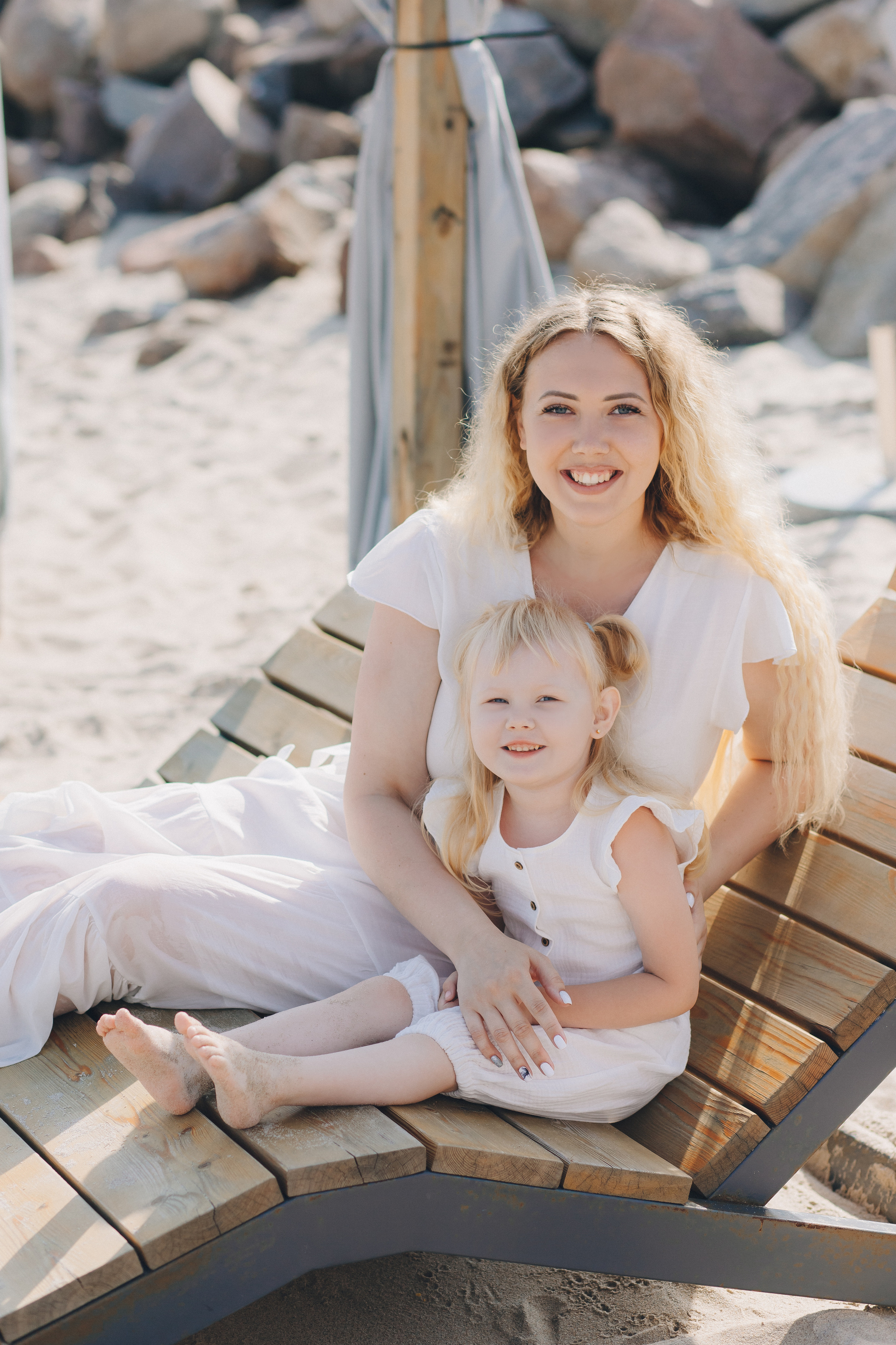 Даша и дочка. Фотограф Зеленоградск Красильникова Елена