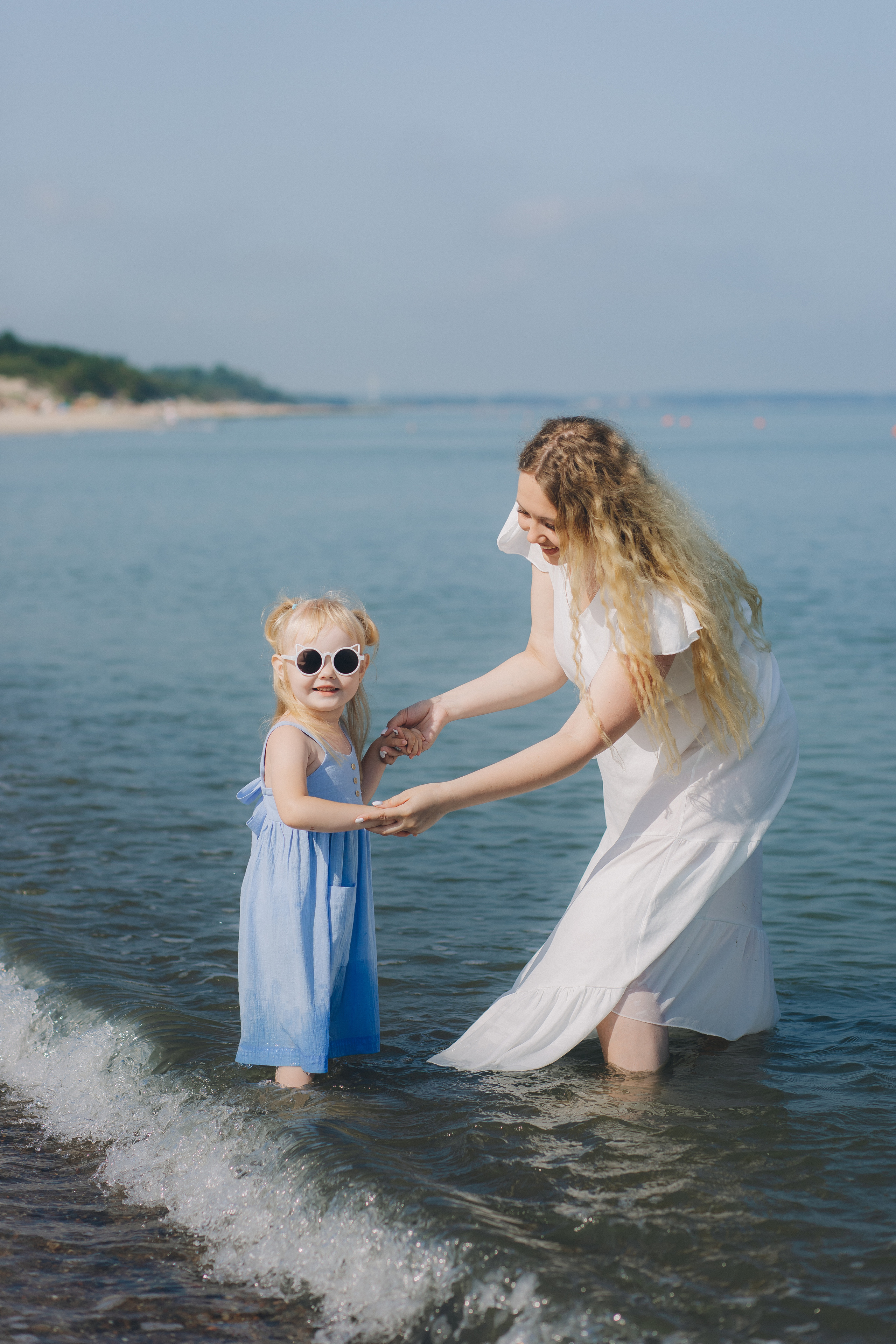 Даша и дочка. Фотограф Зеленоградск Красильникова Елена