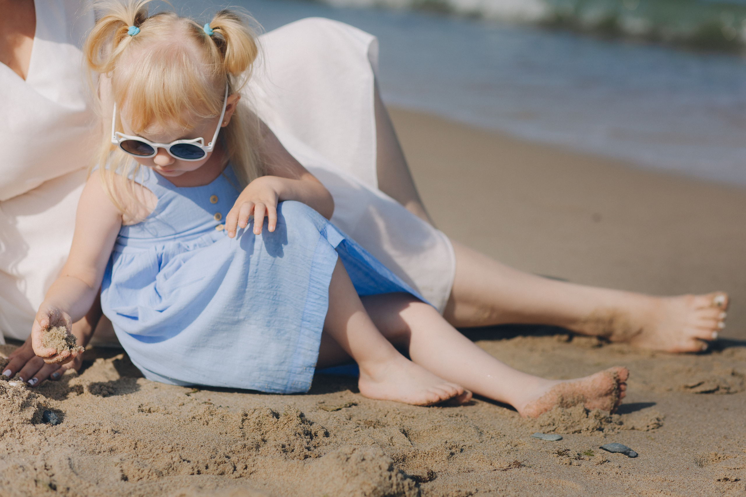 Даша и дочка. Фотограф Зеленоградск Красильникова Елена