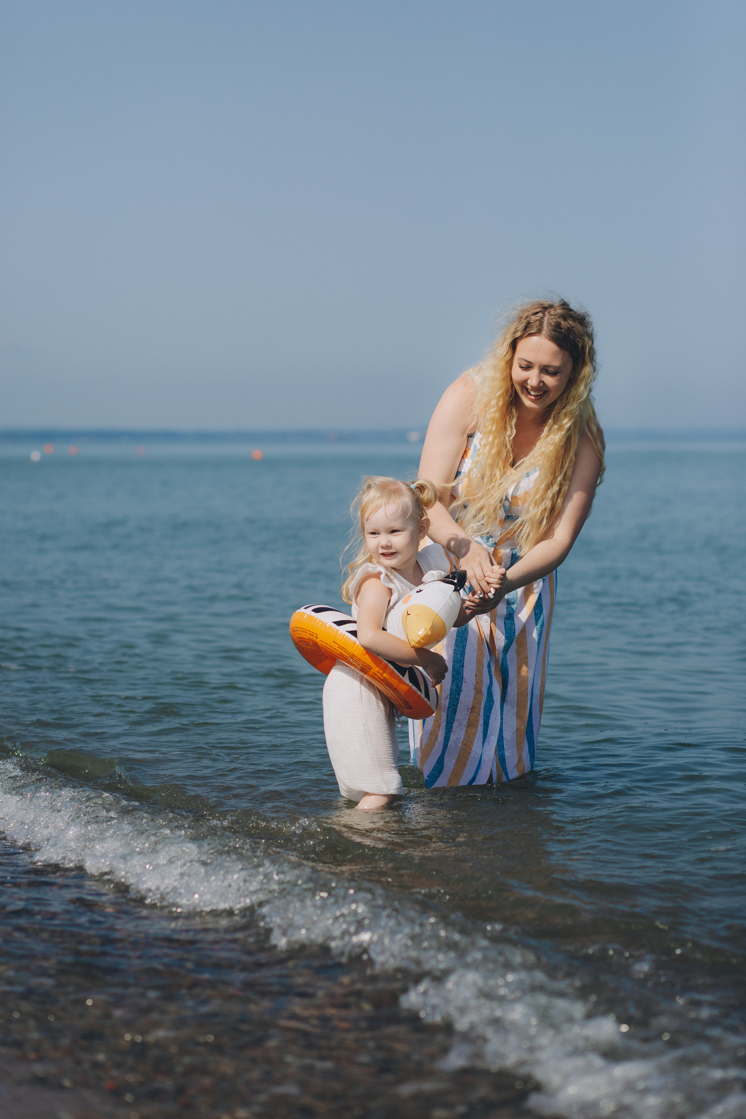 Даша и дочка. Фотограф Зеленоградск Красильникова Елена