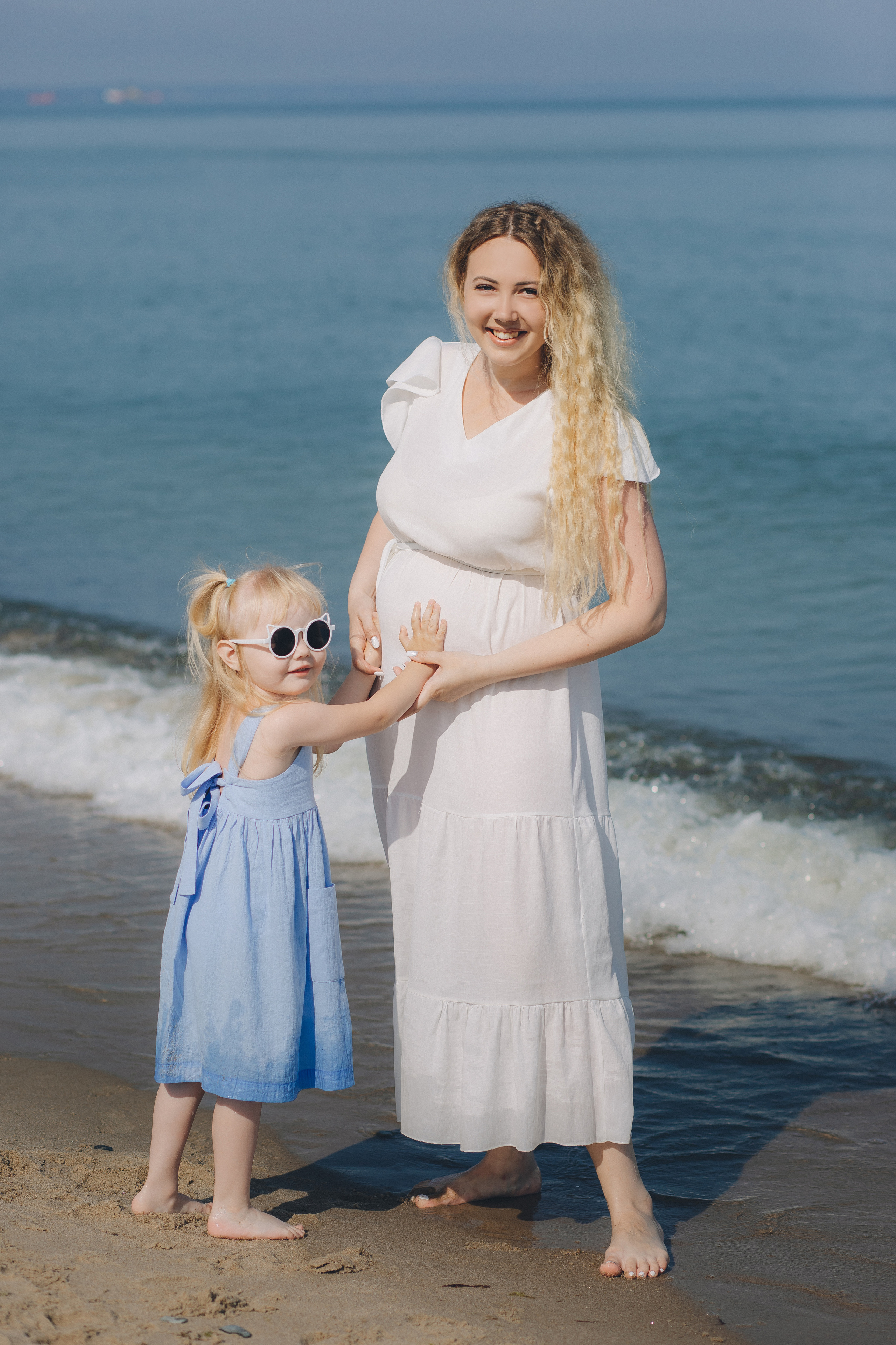 Даша и дочка. Фотограф Зеленоградск Красильникова Елена