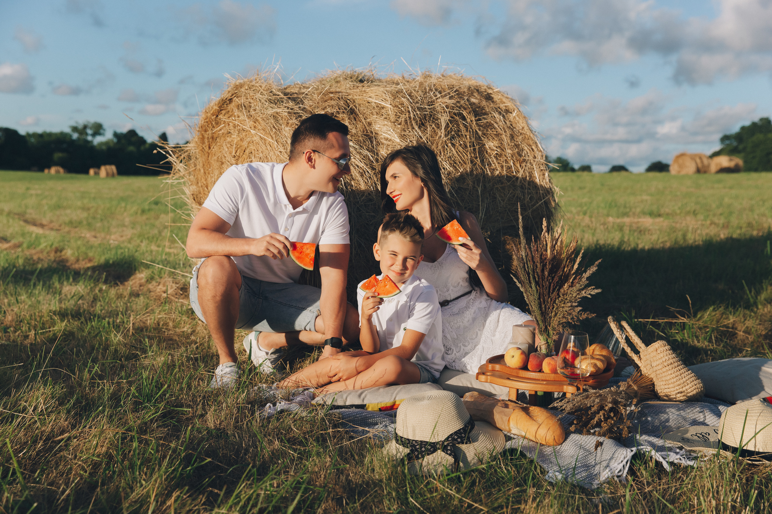 Олеся с семьёй. Фотограф Зеленоградск Красильникова Елена