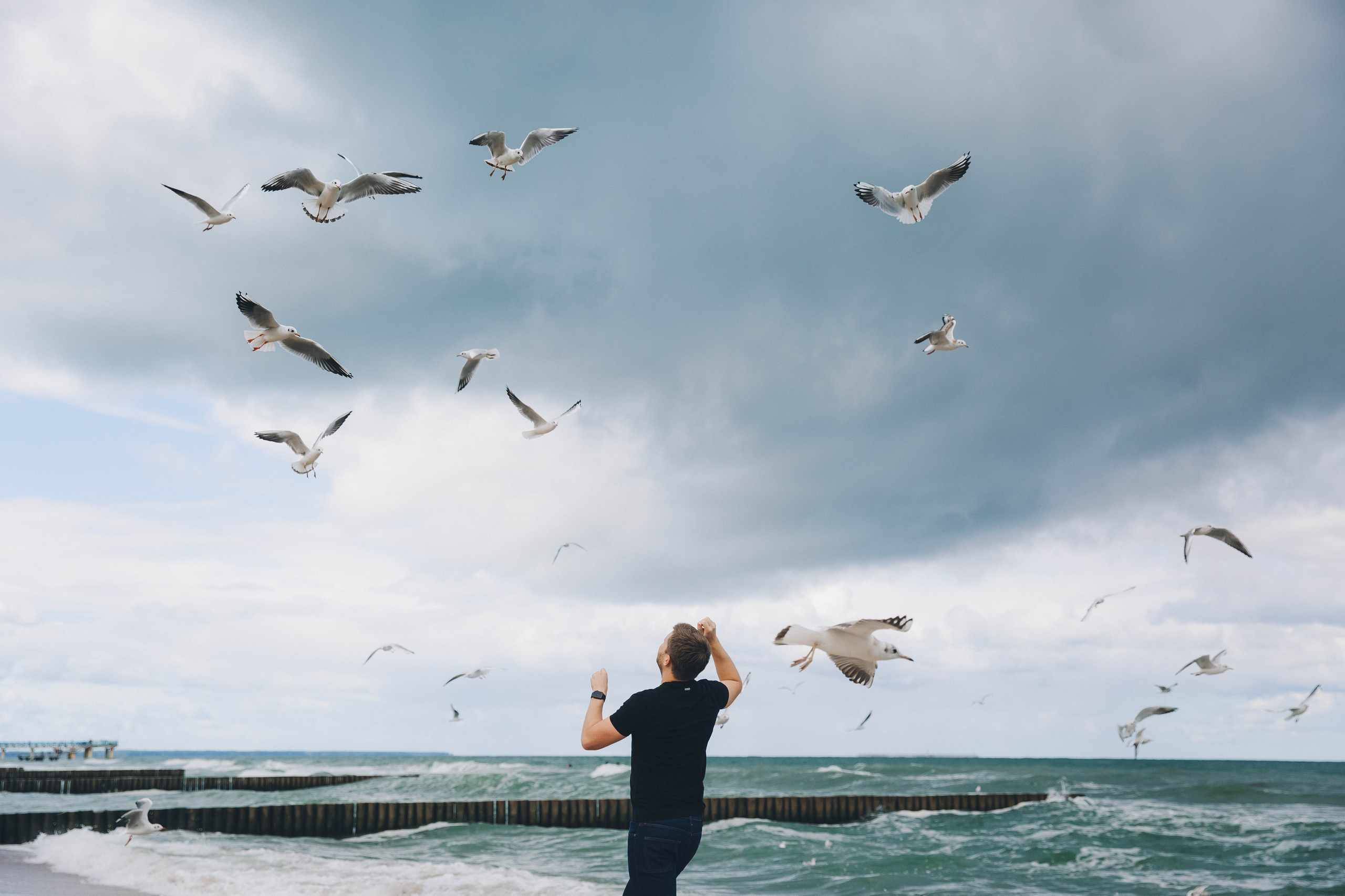 Осенняя Балтика и неувядающая любовь. Фотограф Зеленоградск Красильникова Елена