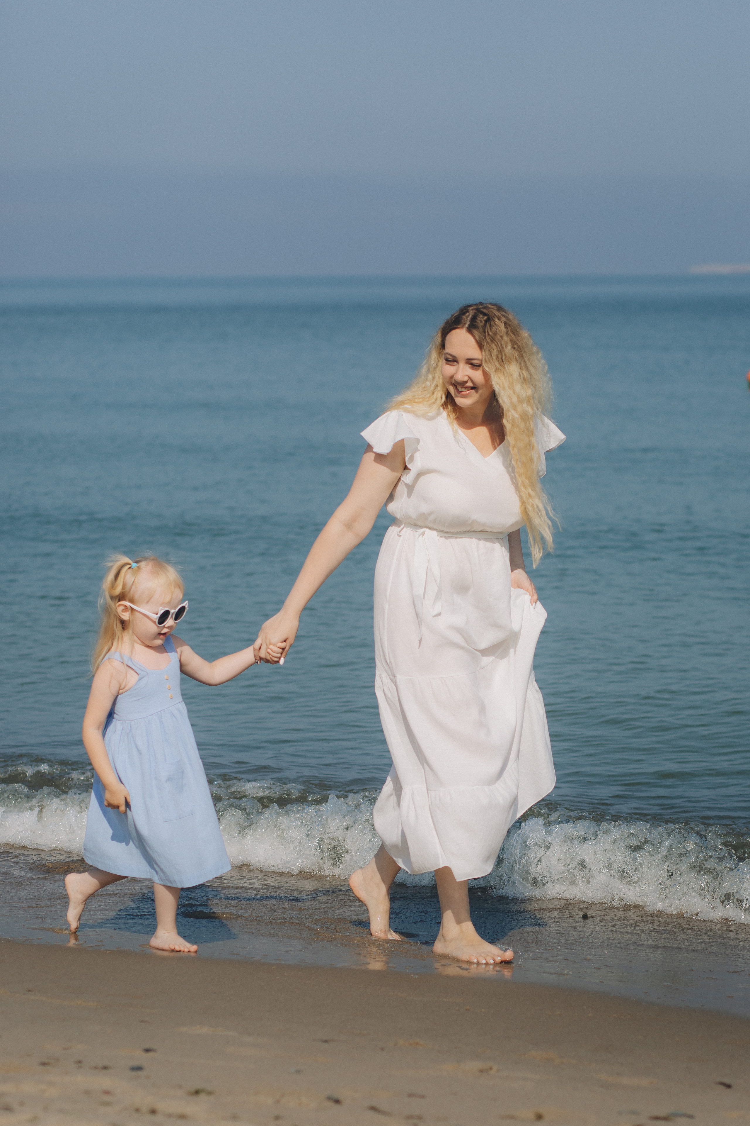 Даша и дочка. Фотограф Зеленоградск Красильникова Елена