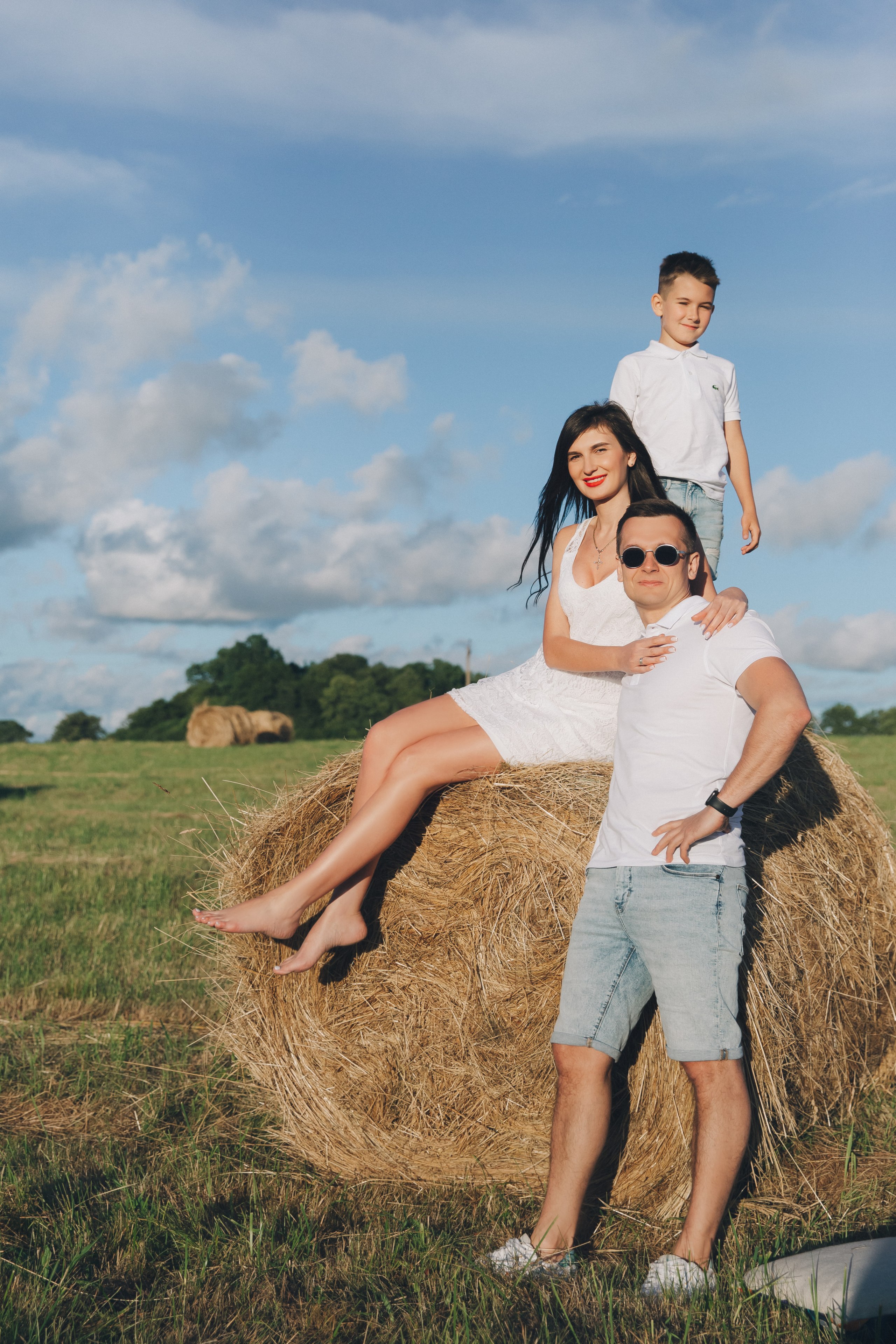 Олеся с семьёй. Фотограф Зеленоградск Красильникова Елена