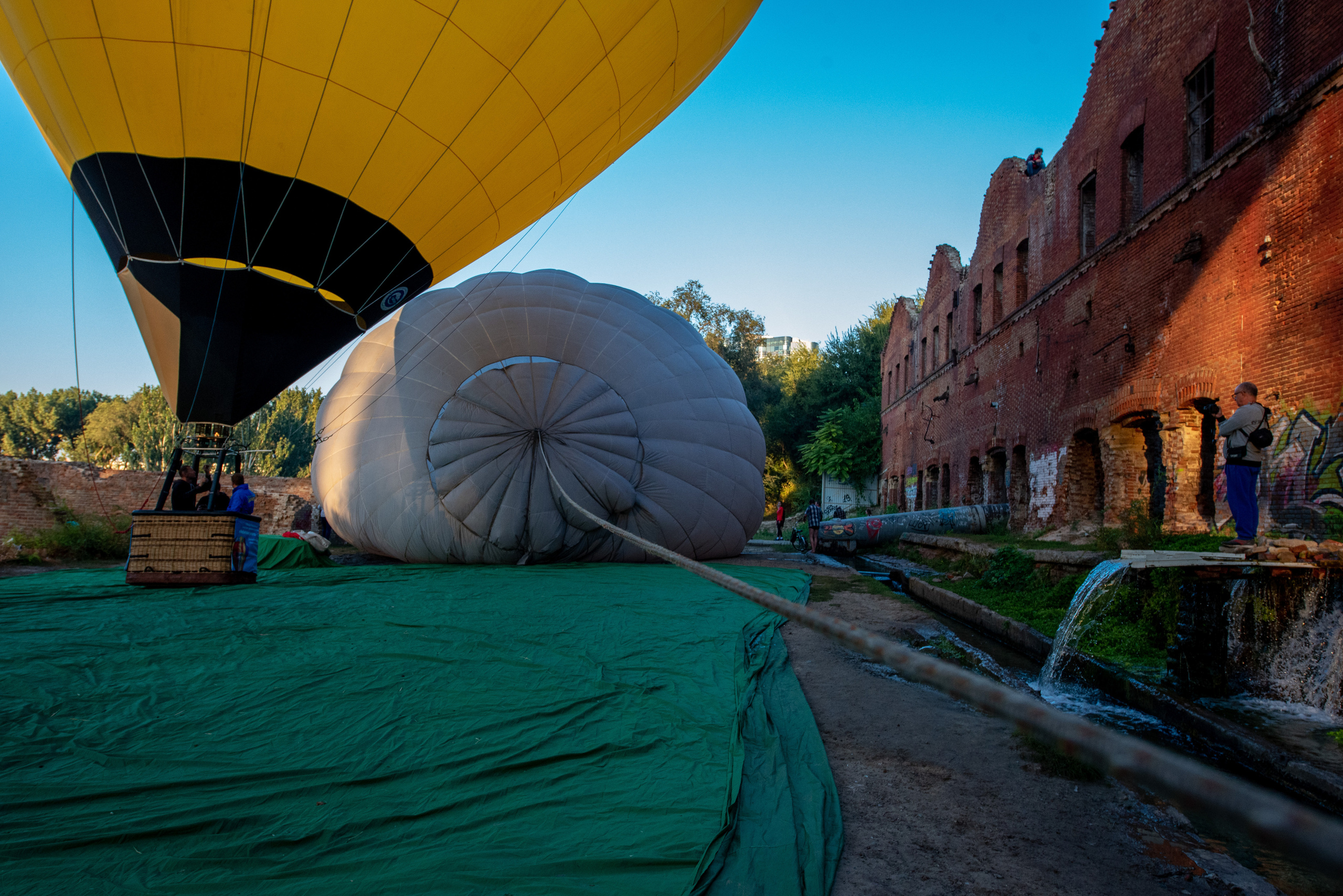 Воздушные шары на Парамоновских складах. Профессиональная фотосъемка. Ростов-на-Дону