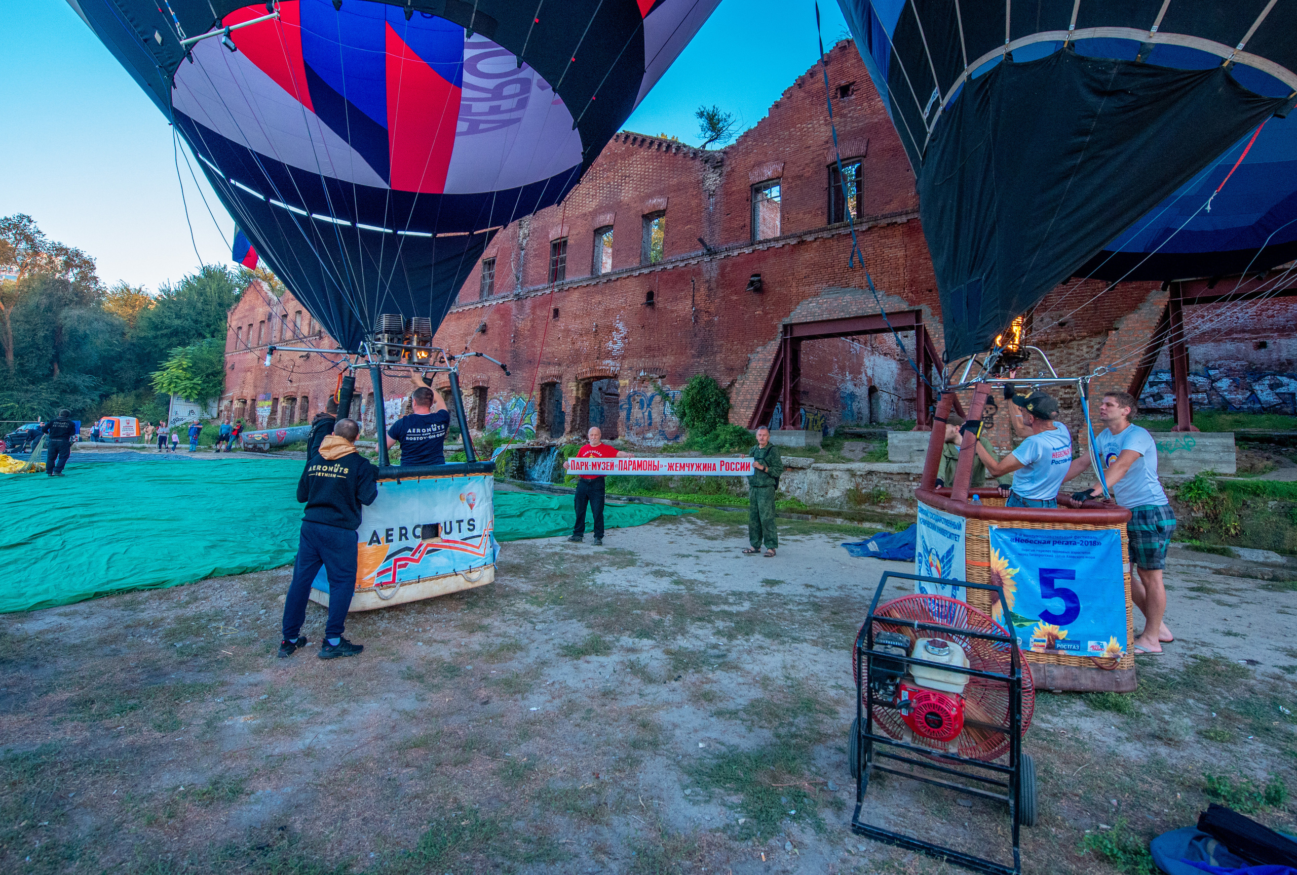 Воздушные шары на Парамоновских складах. Профессиональная фотосъемка. Ростов-на-Дону