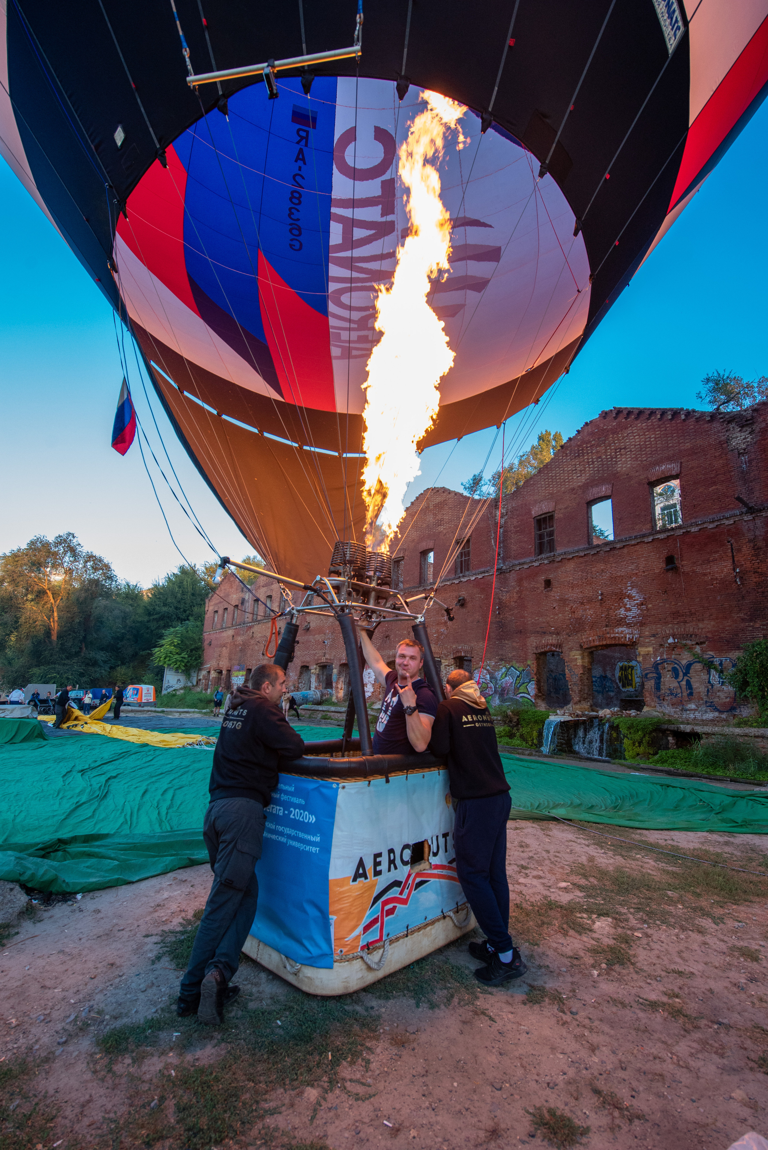 Воздушные шары на Парамоновских складах. Профессиональная фотосъемка. Ростов-на-Дону