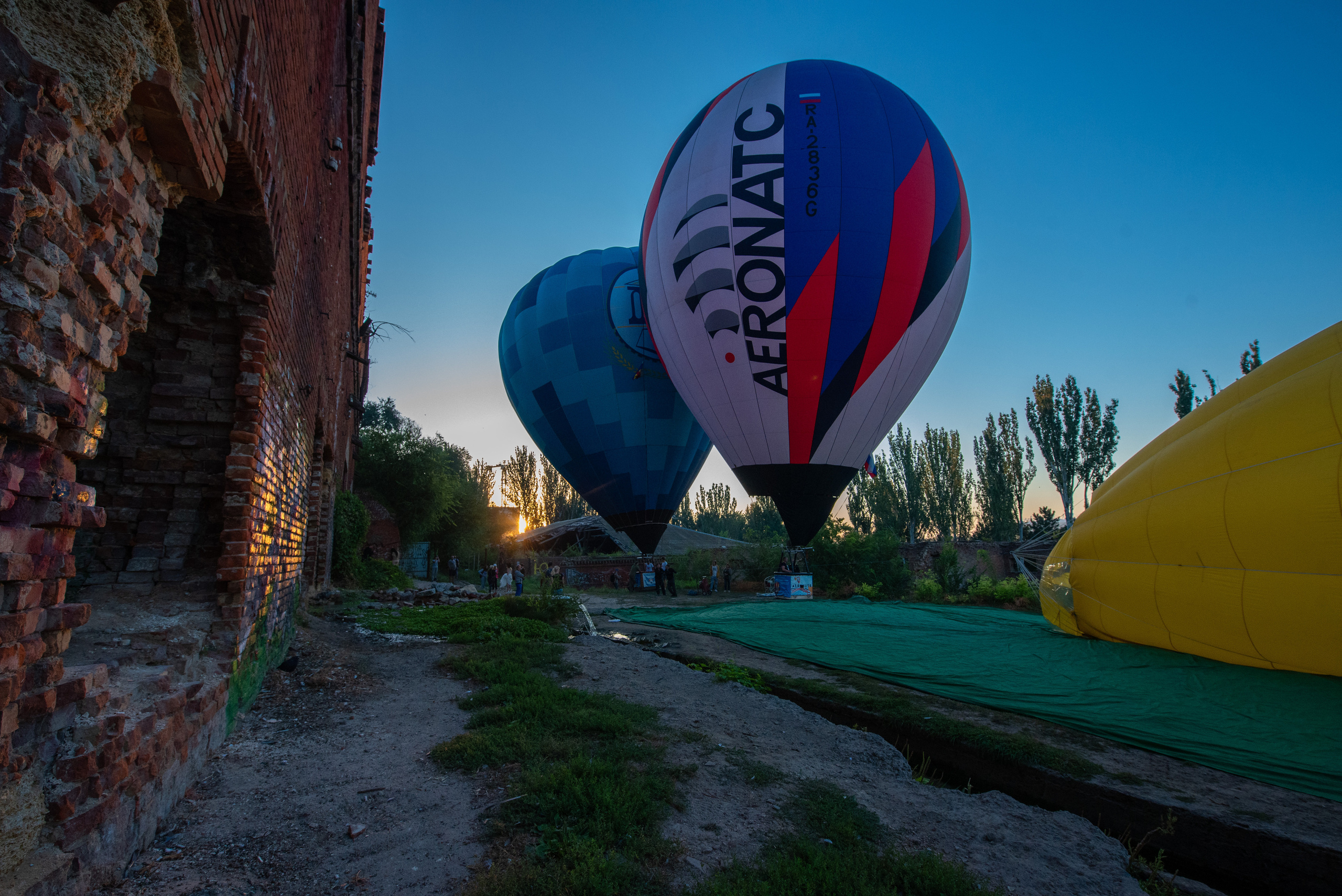 Воздушные шары на Парамоновских складах. Профессиональная фотосъемка. Ростов-на-Дону