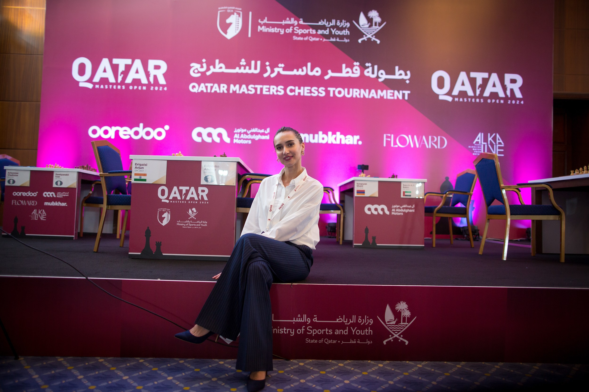 2024.12.12 Qatar Masters Open 2024 — Round9. Фотограф Анна Штурман (репортажная съёмка любых событий и мероприятий) Anna Shtourman photographer