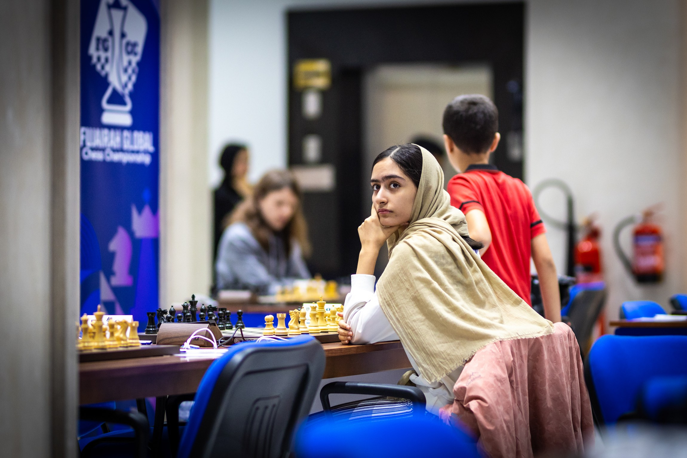 2025.08.25 1st. FUJAIRAH GLOBAL Chess Championship — Round1. Фотограф Анна Штурман (репортажная съёмка любых событий и мероприятий) Anna Shtourman photographer