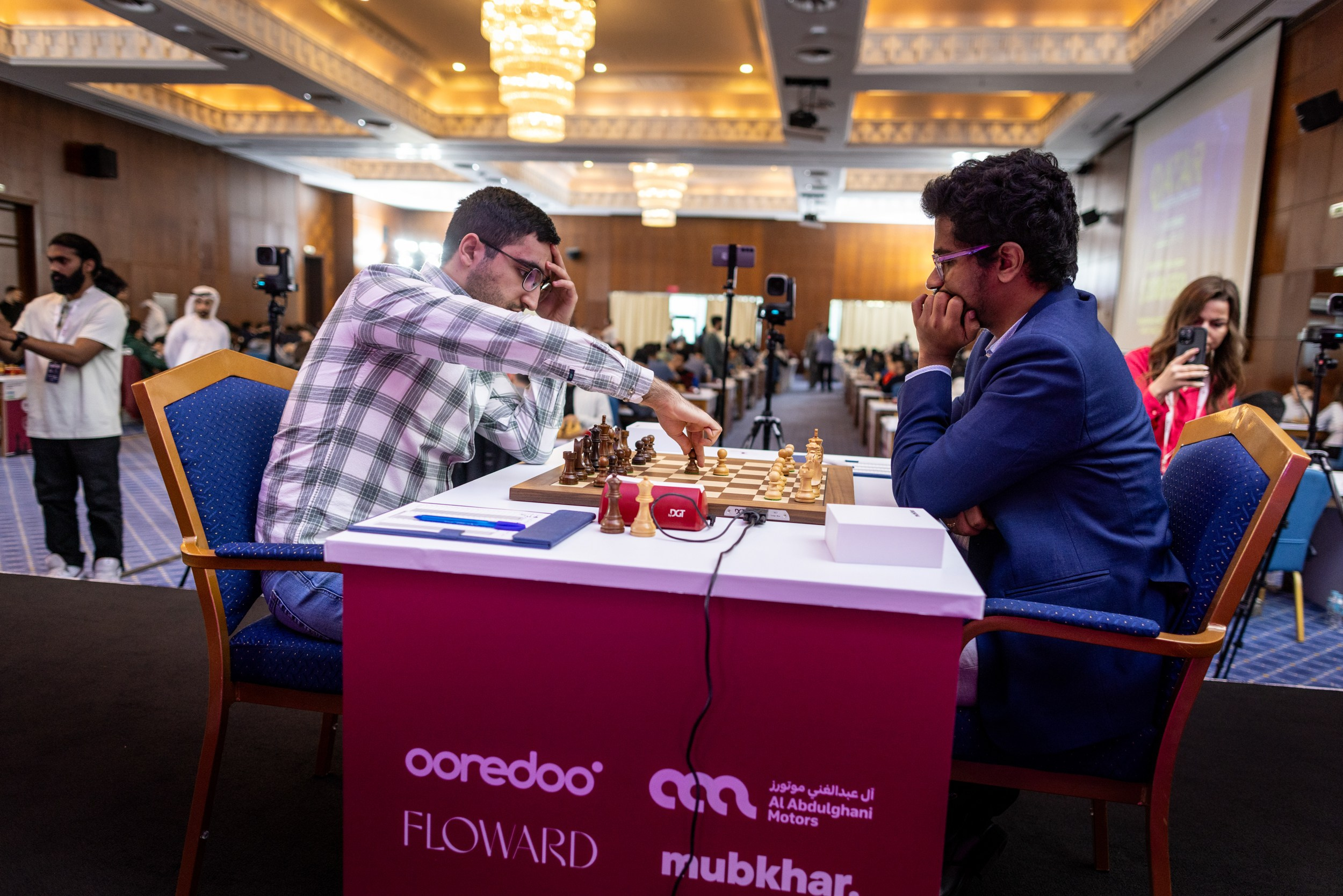 2024.12.09 Qatar Masters Open 2024 — Round6. Фотограф Анна Штурман (репортажная съёмка любых событий и мероприятий) Anna Shtourman photographer