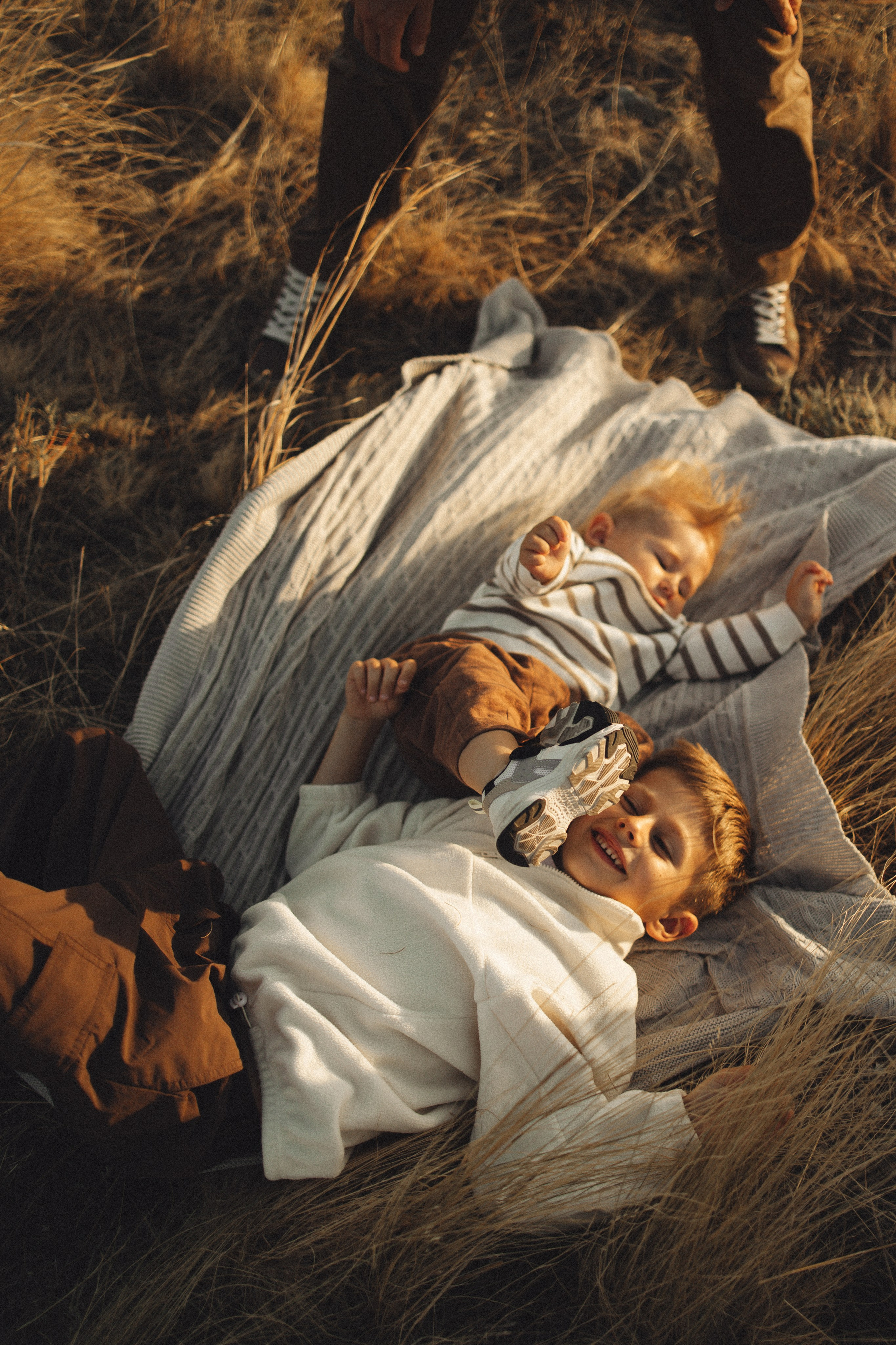 Семейная история, закат в Мержаново. Семейный и детский фотограф, таганрог, ростов-на-дону