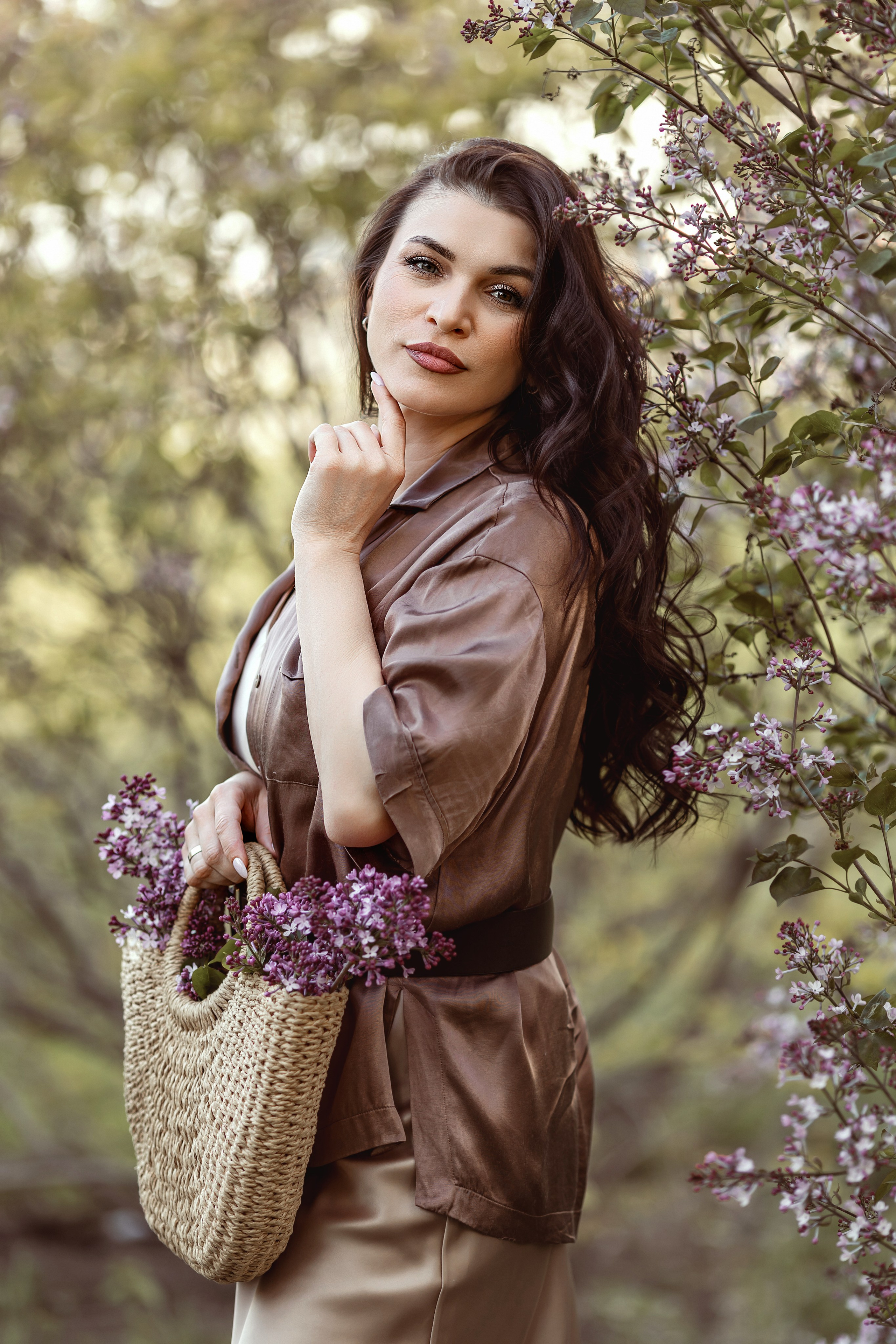 Съёмка в цветущих садах. Детский и семейный фотограф Елена Воропаева