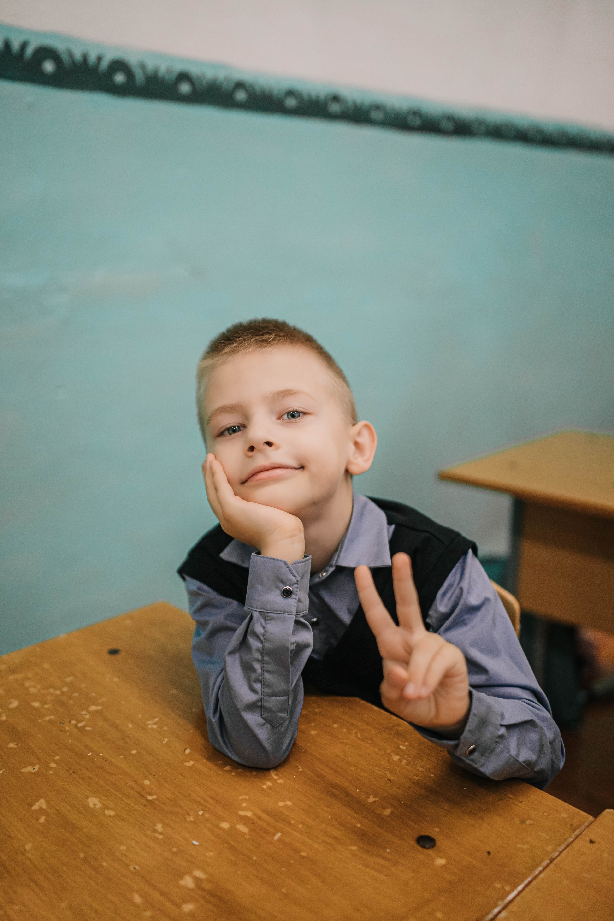 Школьные будни 2 класс. Фотограф Дарья Маташкова