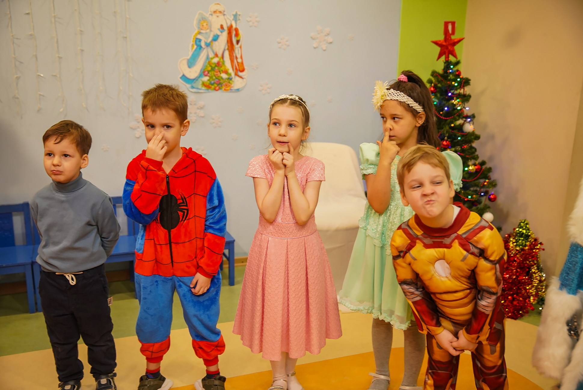 Новый год в частном детском садике. Семейный и детский фотограф в Нижнем Новгороде