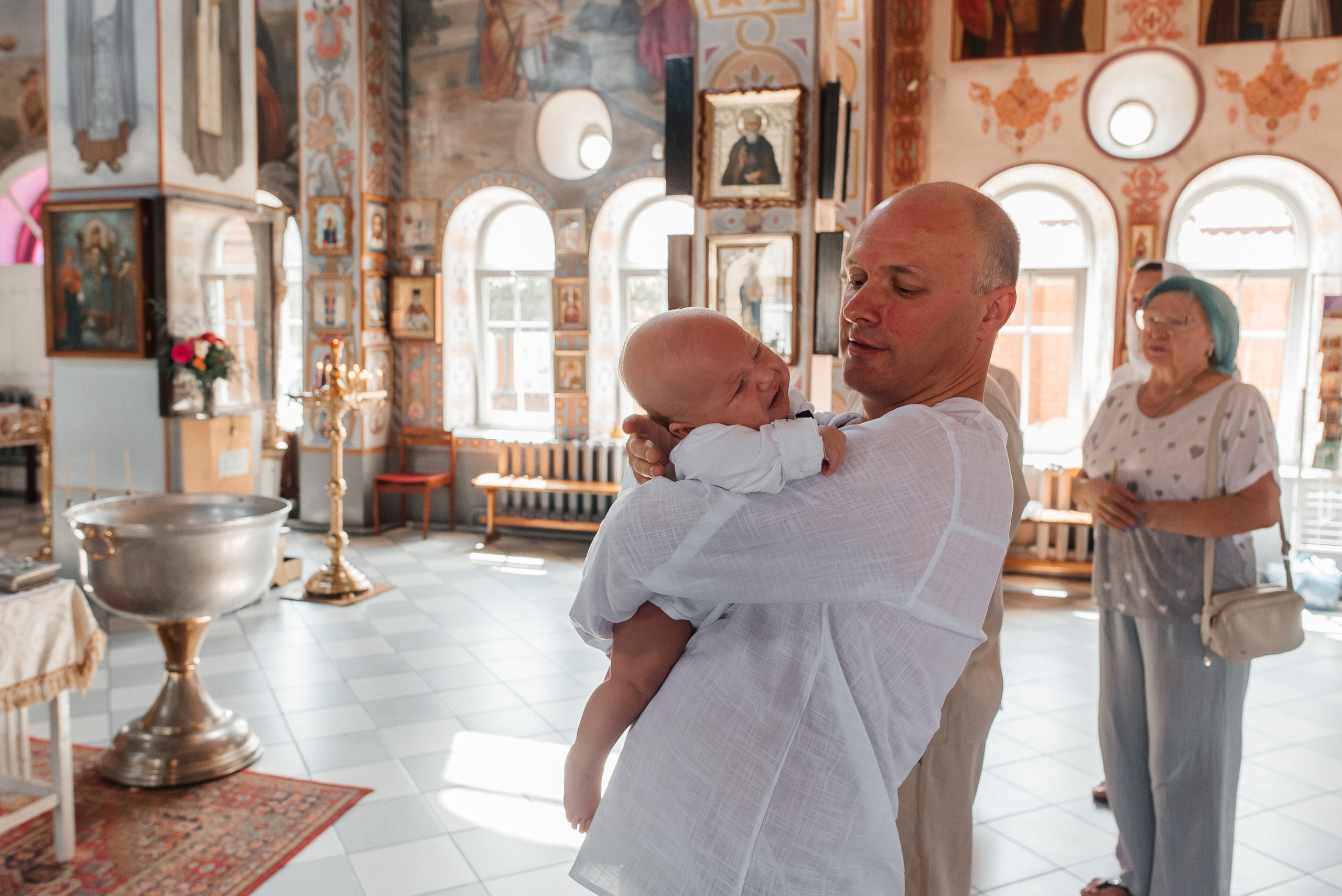 Крещение Артемия. Детский и семейный фотограф выпускной альбом Приморско-Ахтарск