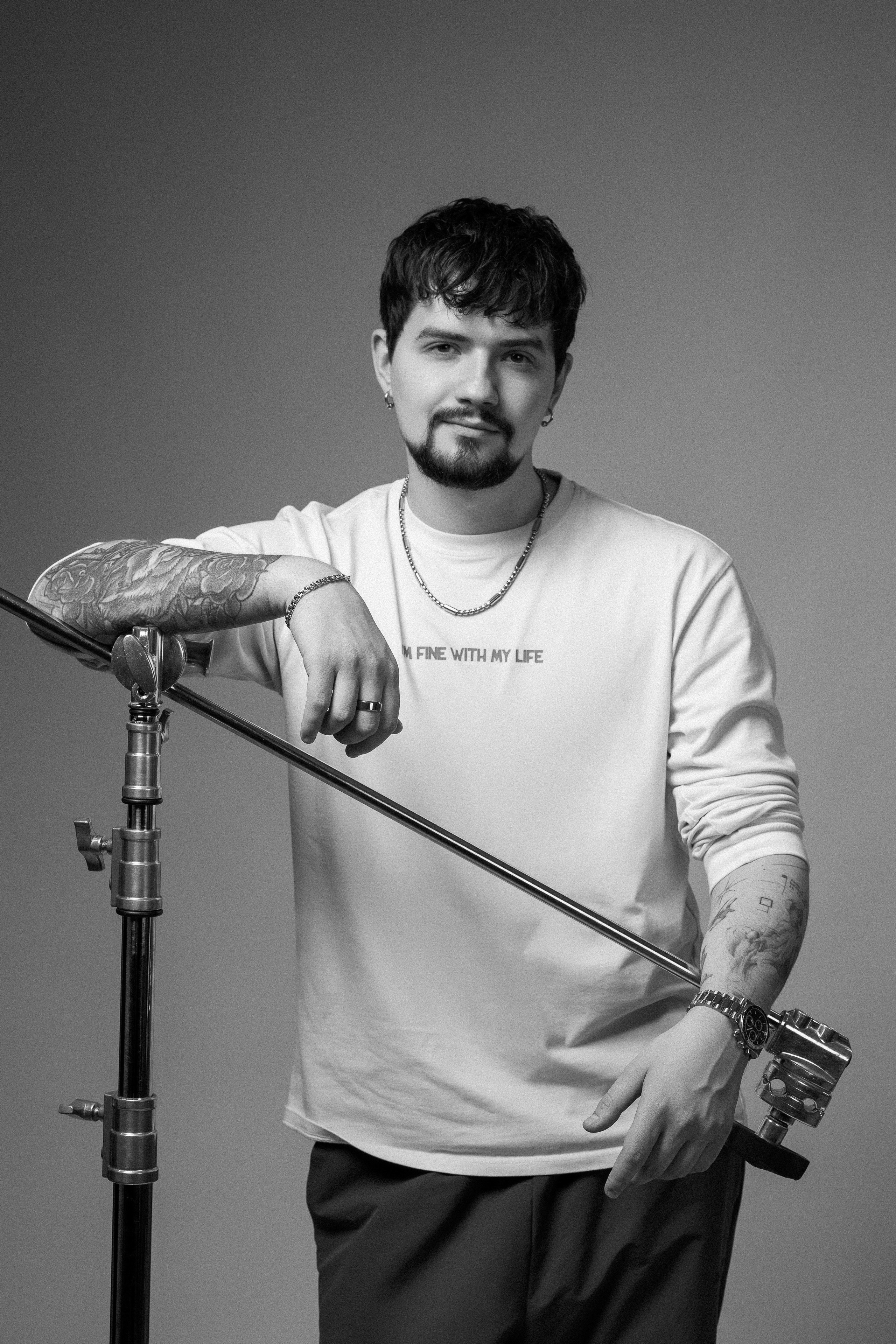 Hot barber. Portrait photographer in Minsk Slava Potalakh