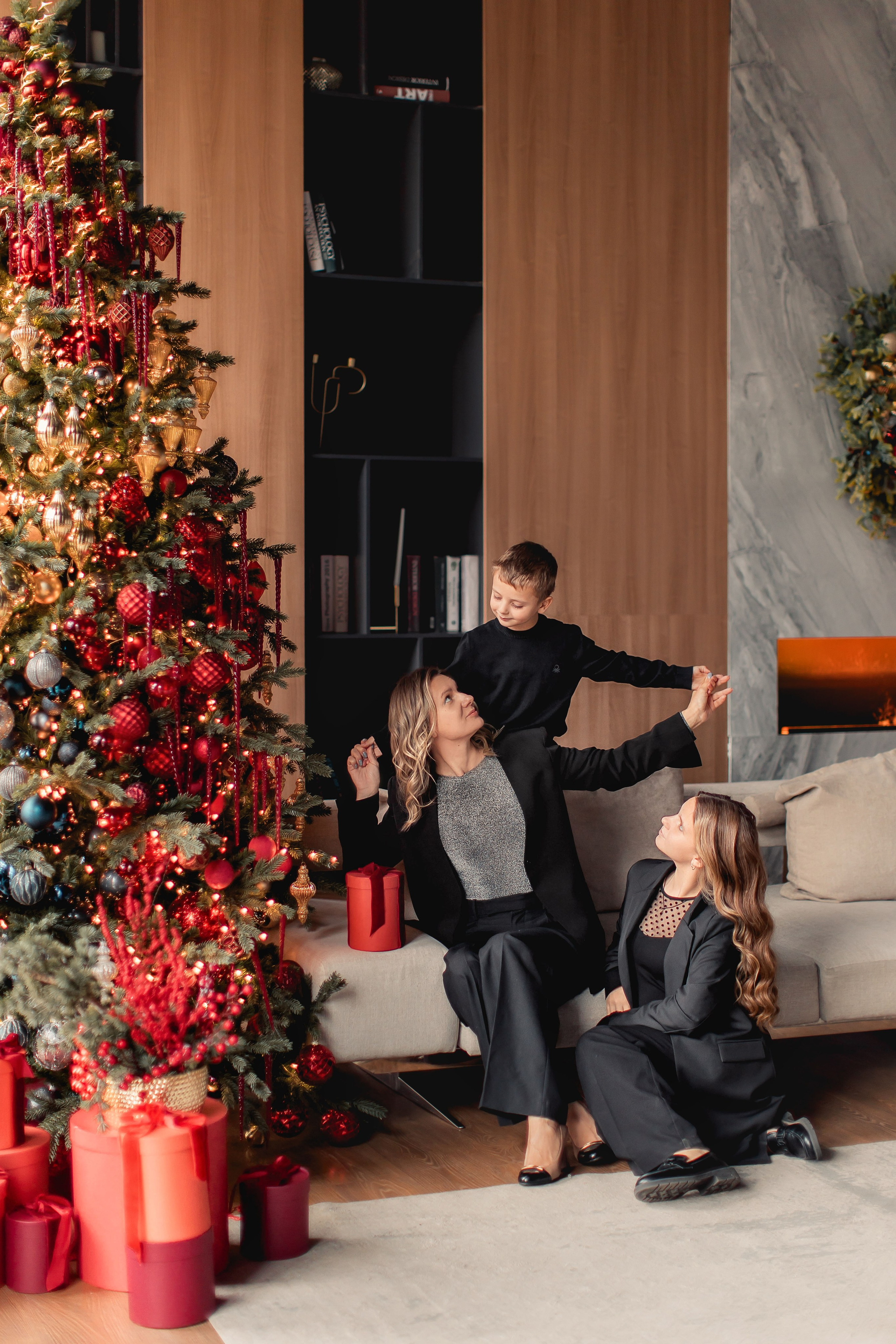 Новый год. Семейный фотограф в Москве Татьяна Болтиева