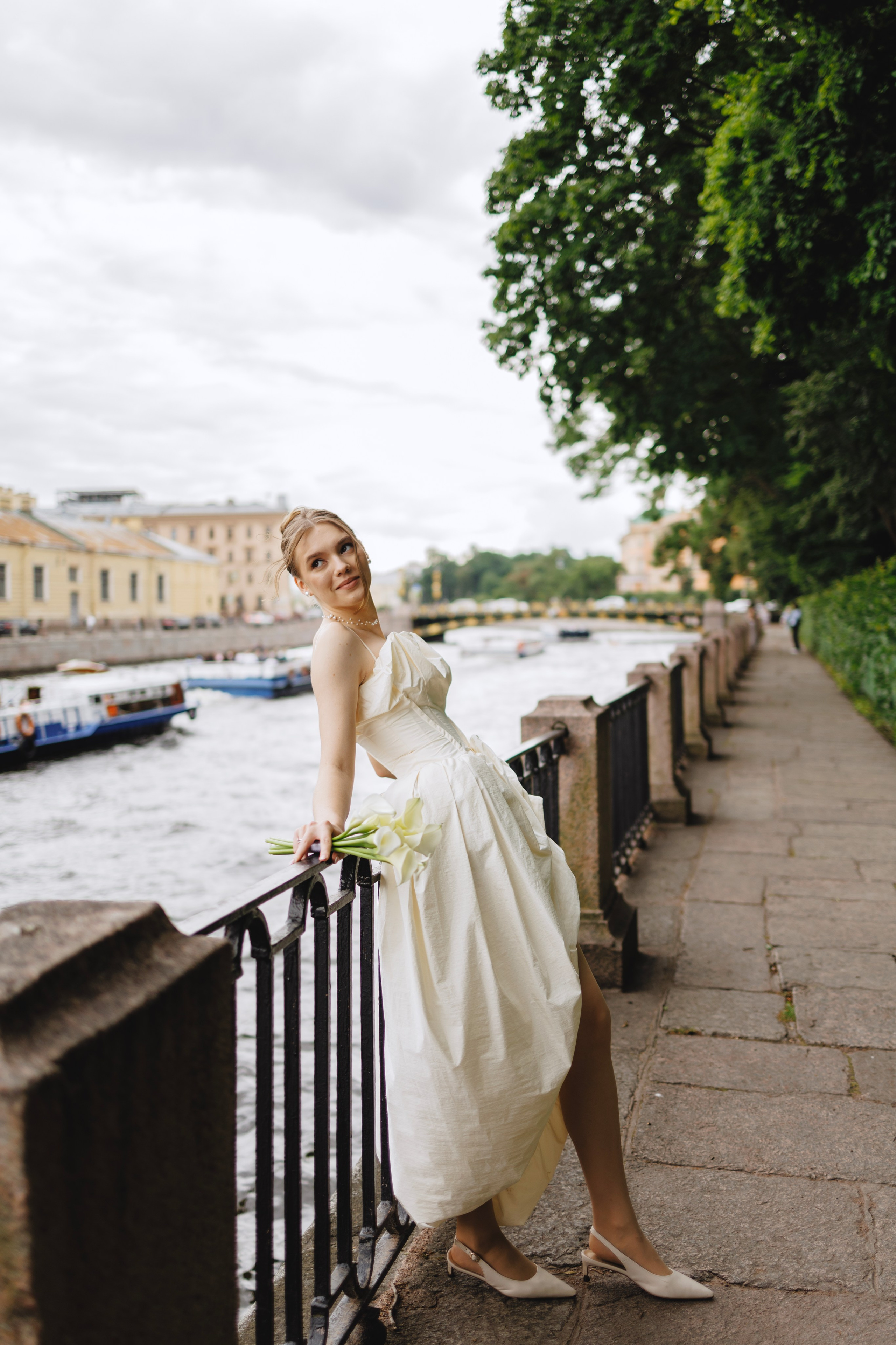 Артем Варвара, Летний сад. Боженова Елена фотограф Санкт-Петербург