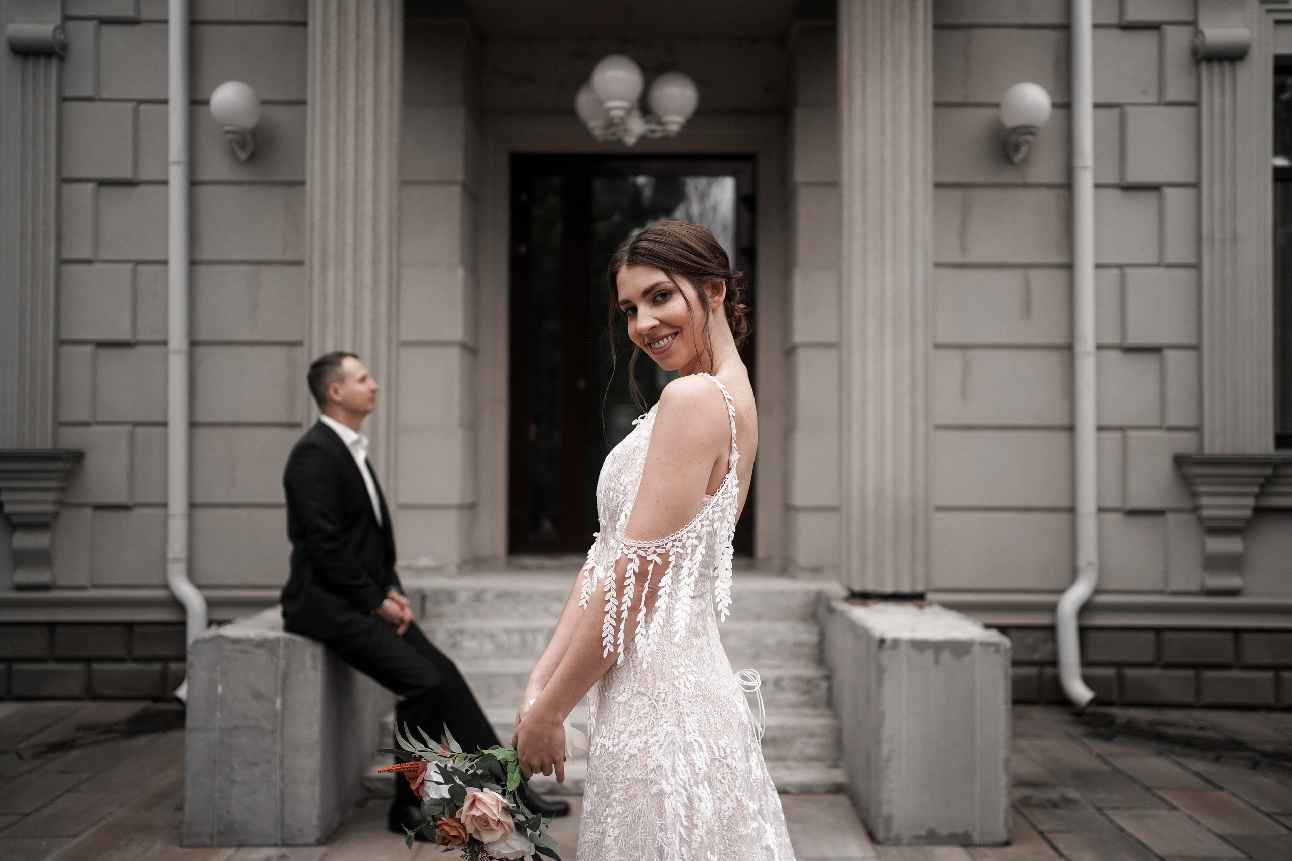 Свадебная фотосессия в Графском парке. Ростов-на-Дону. Свадебный фотограф в Ростове-на-Дону. Таинство Крещения и Венчания, семейные фотосессии. Алёна Чёботова