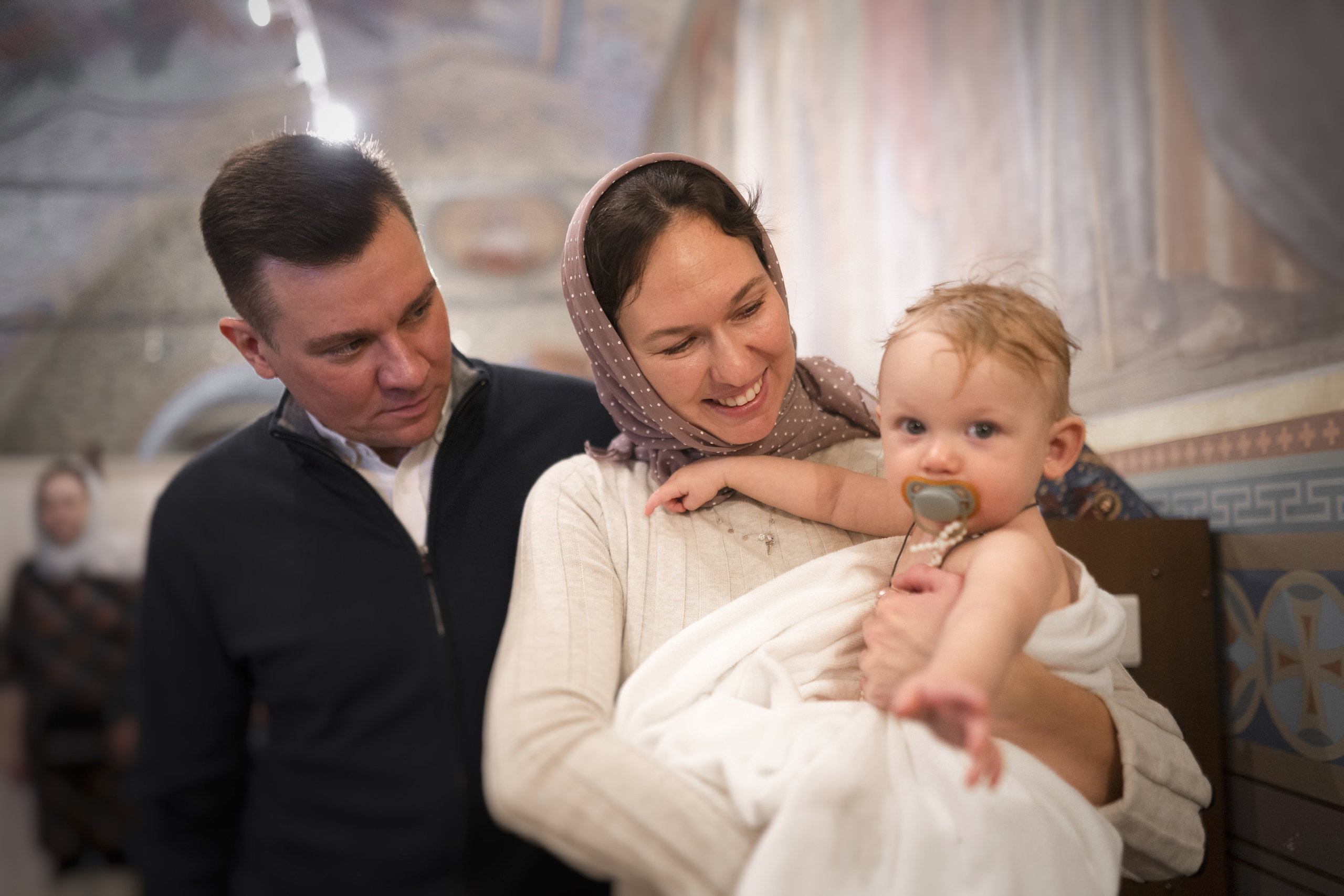 Фотосессия Таинства Крещения в Суздале. Семейный фотограф в Суздале Елена Кузнецова