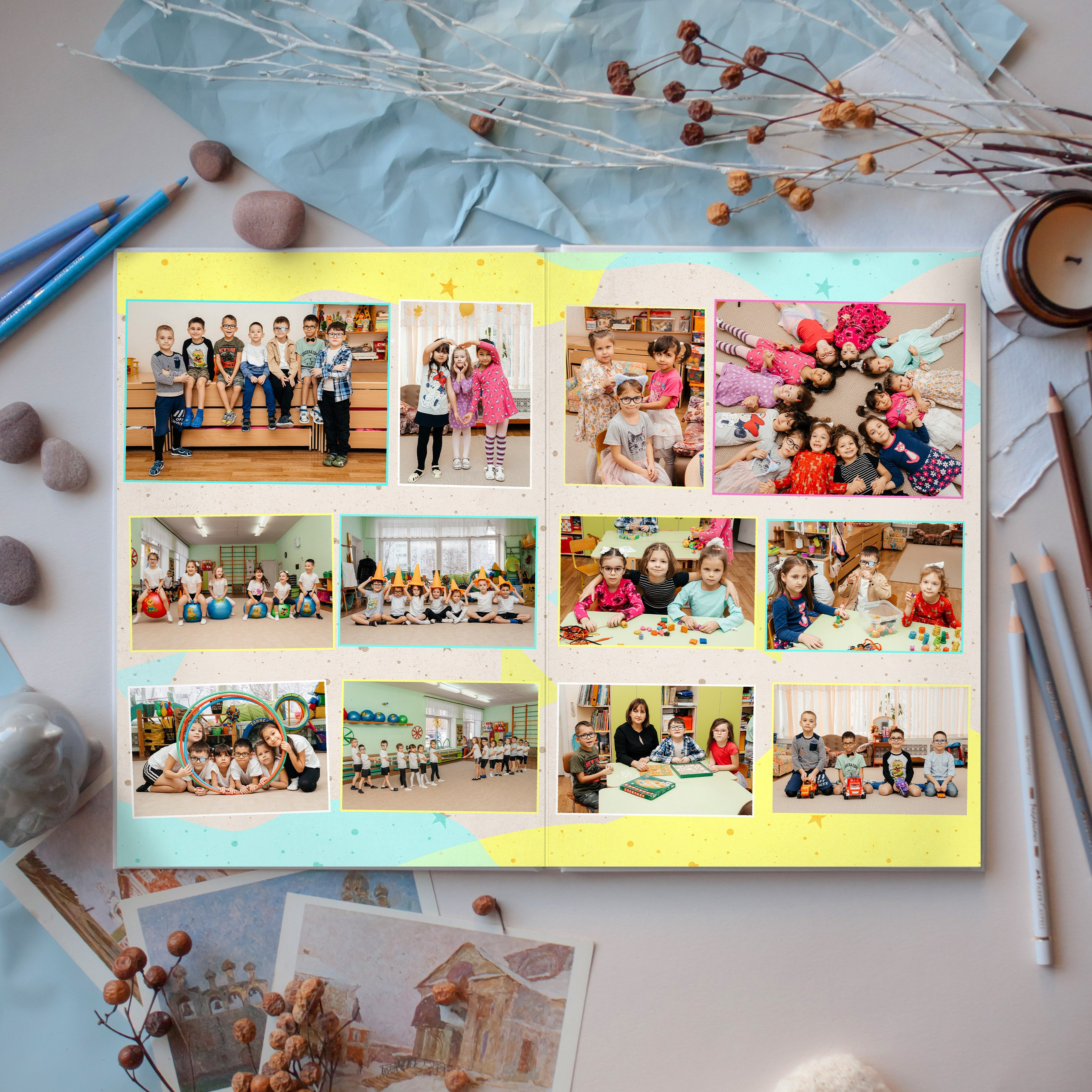 Альбомы для детского сада. Выпускные фотоальбомы в Казани