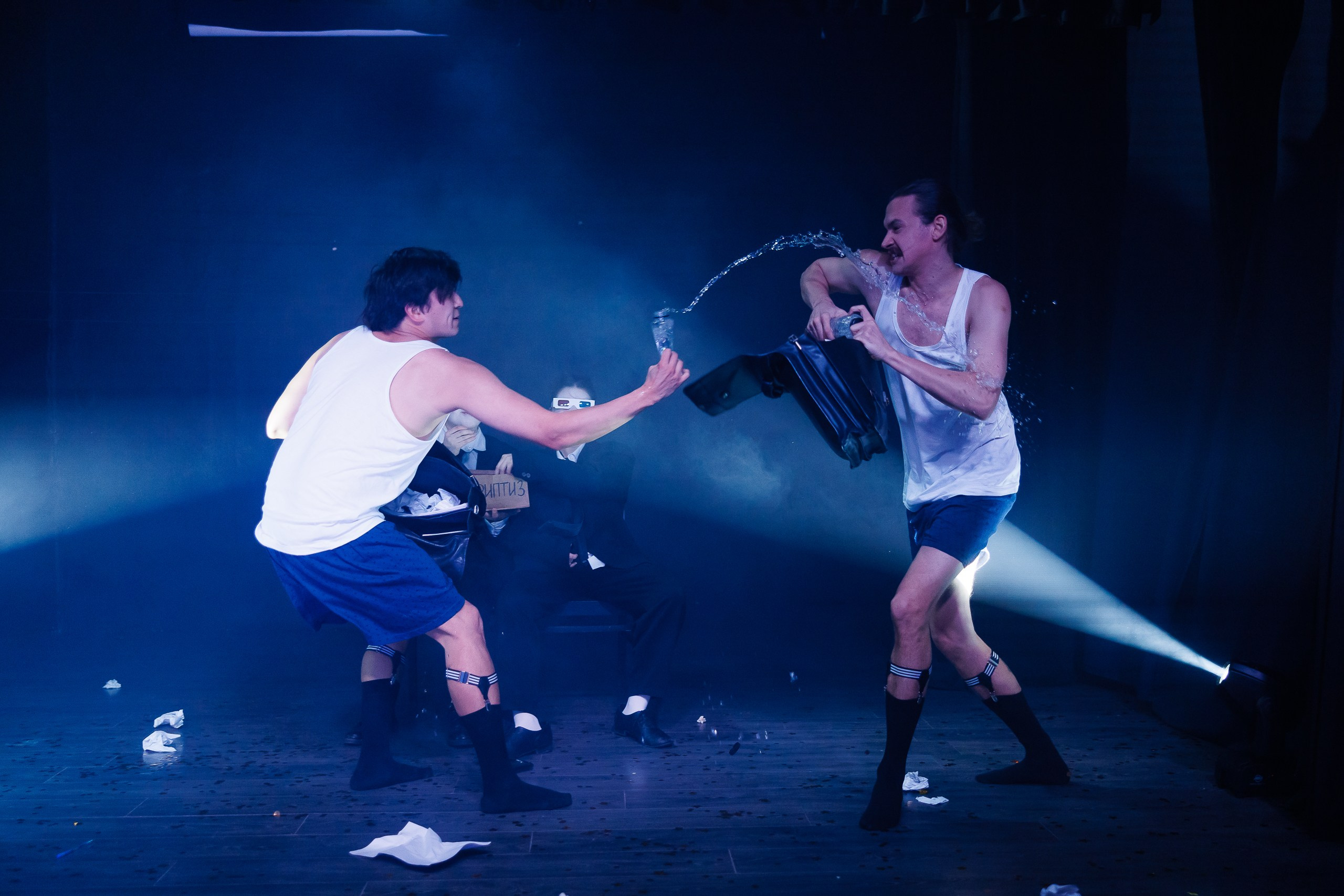 Спектакль «СТРИПТИЗ» от театра Д. Лица в СПб. Фотограф в Санкт-Петербурге — Сергей Петров