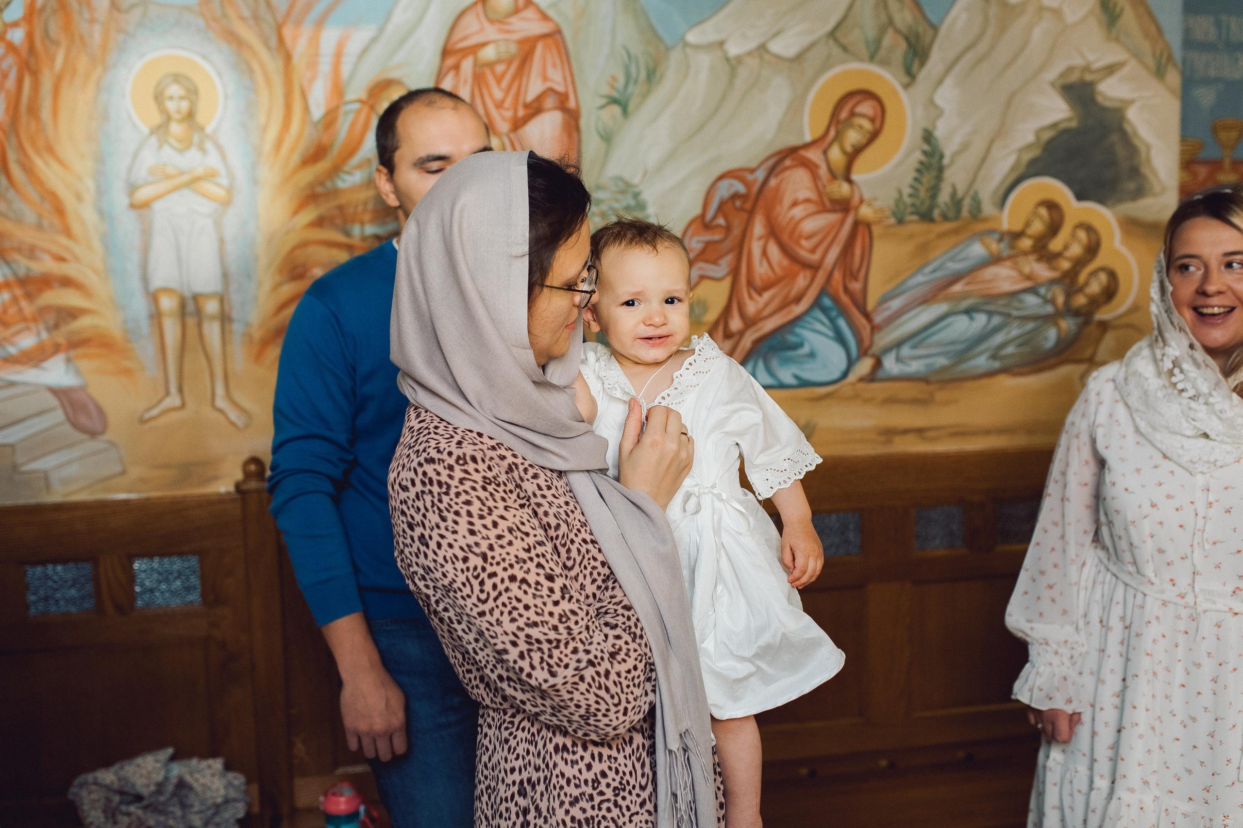 Крещение в Троицком соборе